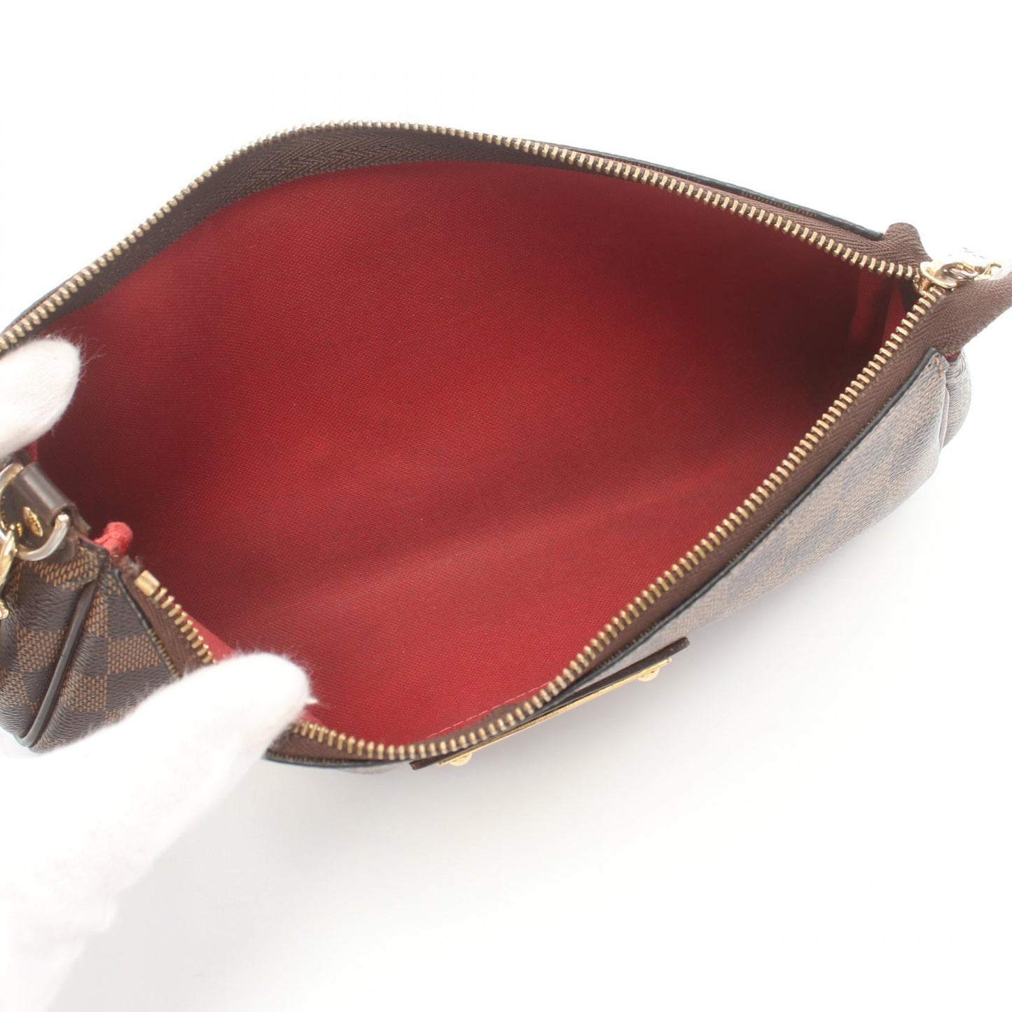 Louis Vuitton Eva Damier Ebene Handbag N55213