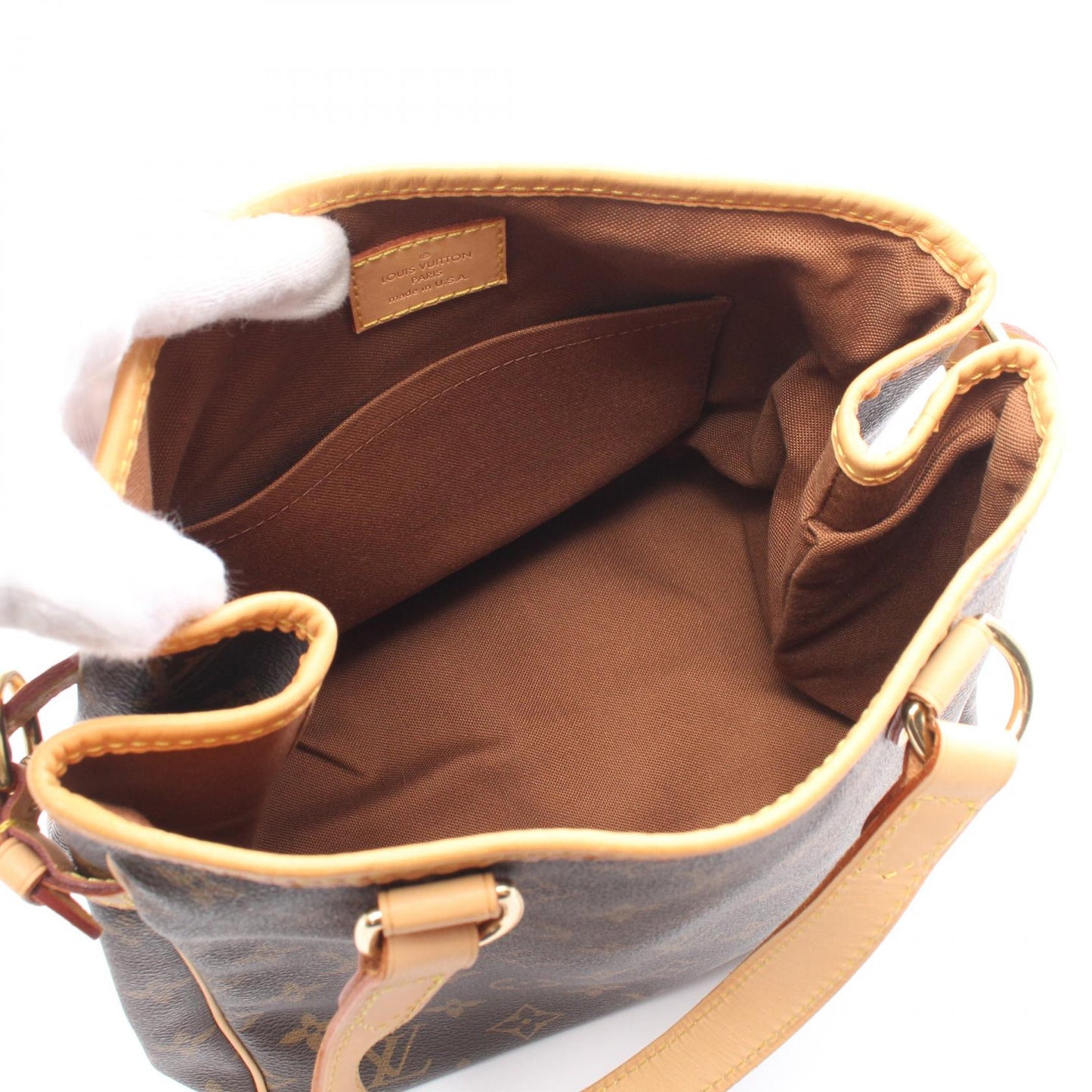 Louis Vuitton Monogram Batignolles Handbag M51156