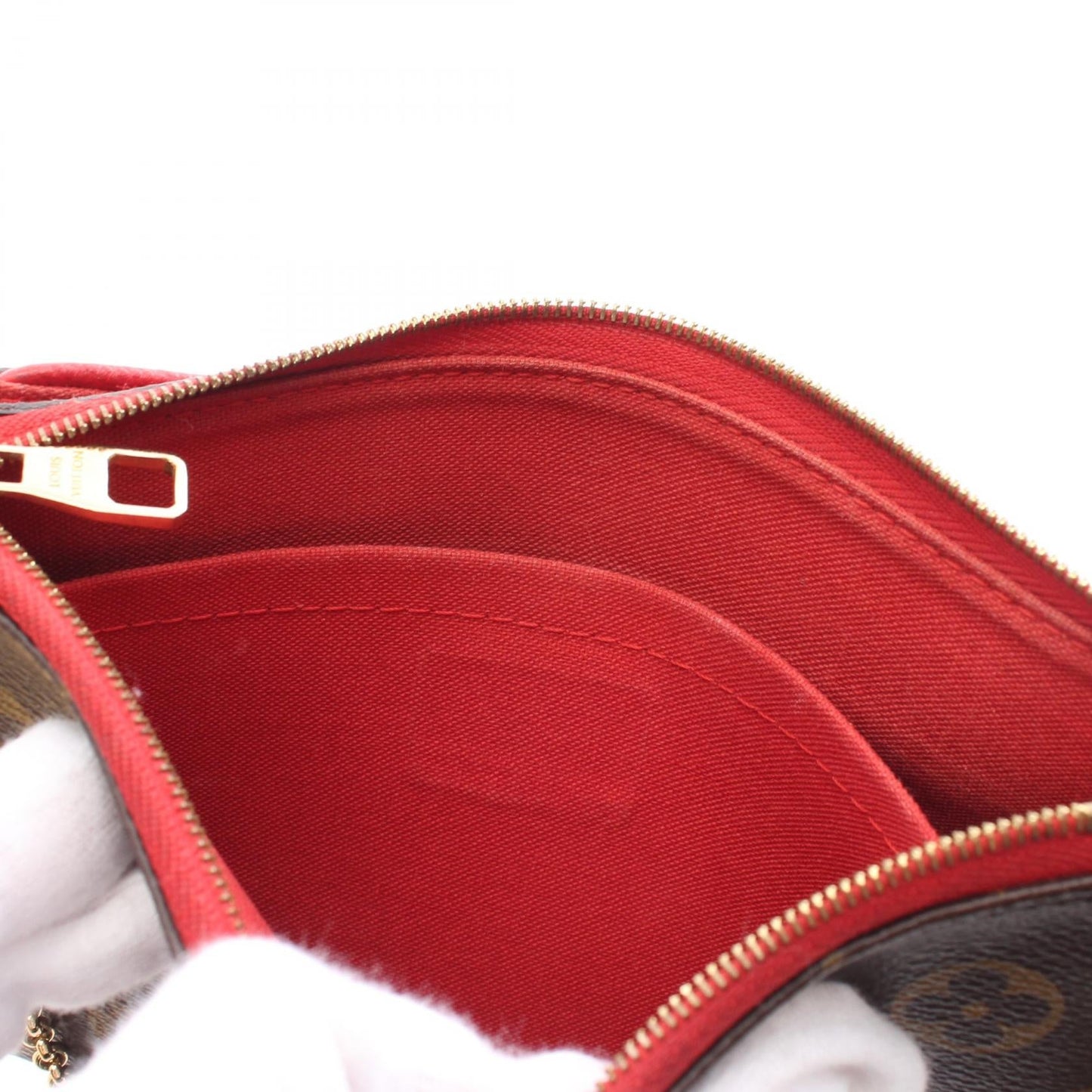 Louis Vuitton Monogram Pallas Clutch Handbag M41638
