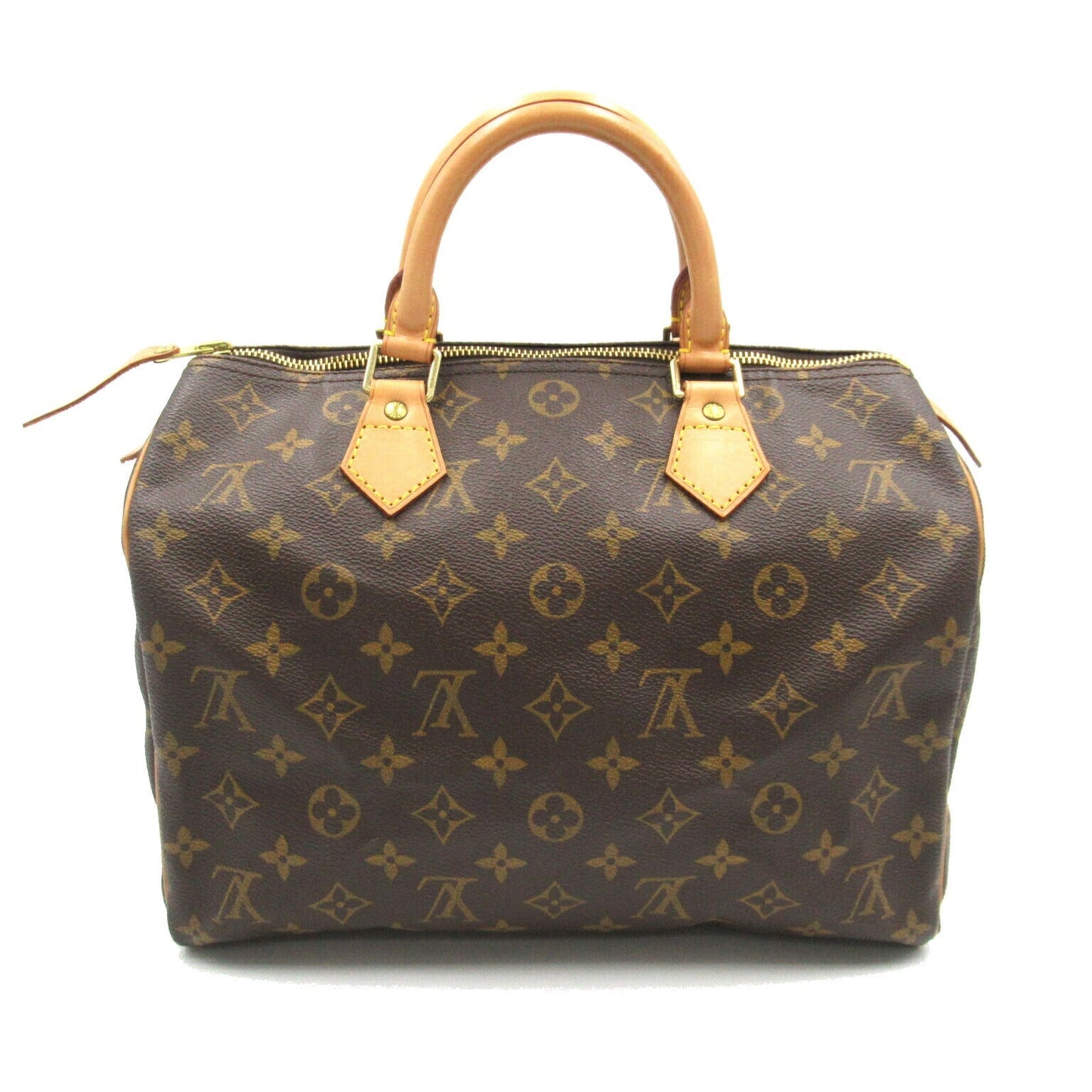 Louis Vuitton Speedy 30 Handbag Monogram Brown