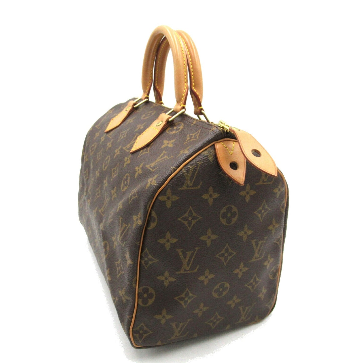 Louis Vuitton Speedy 30 Handbag Monogram Brown