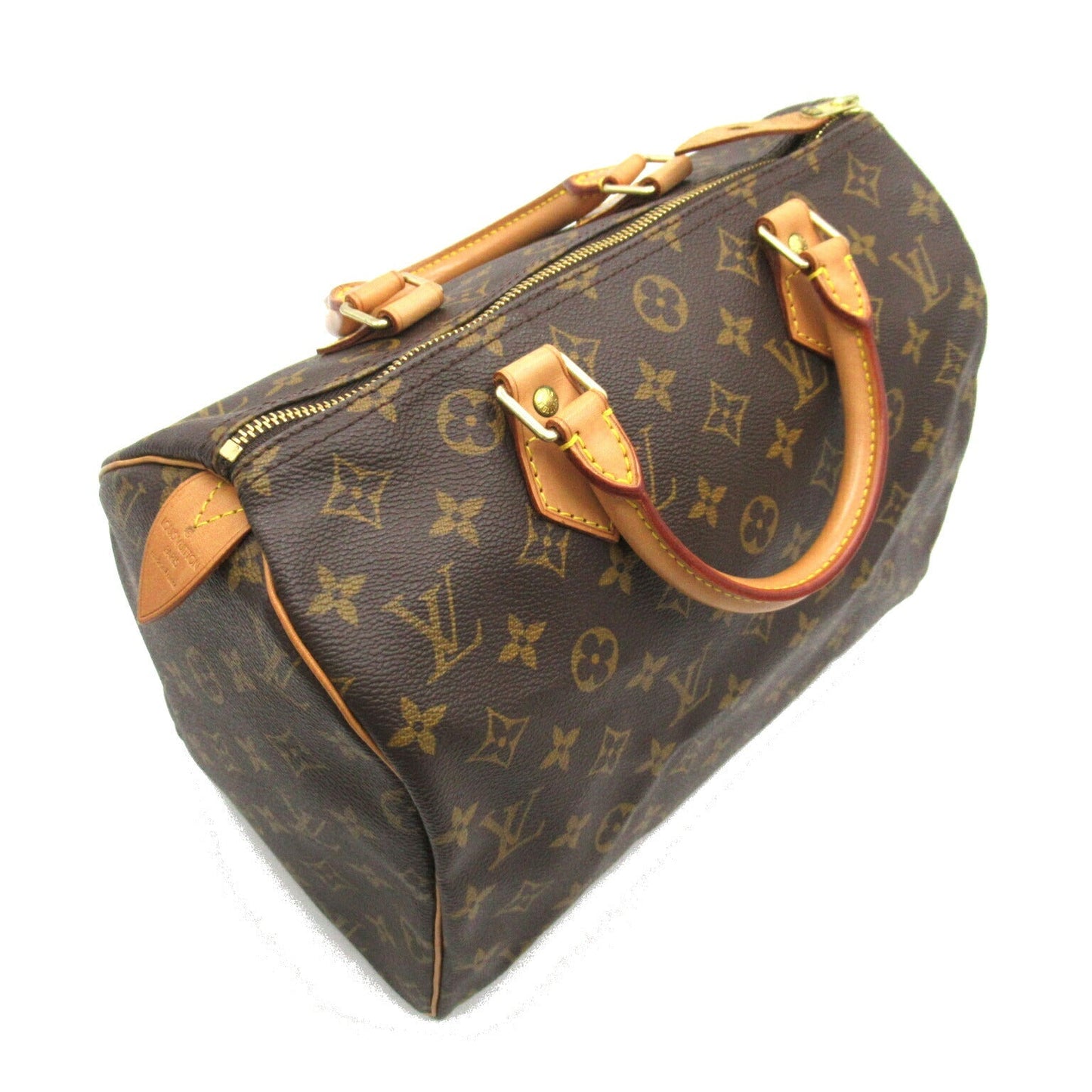 Louis Vuitton Speedy 30 Handbag Monogram Brown