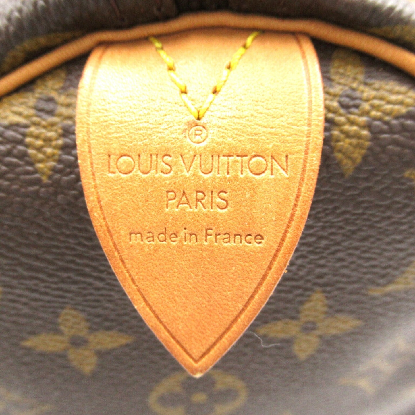 Louis Vuitton Speedy 30 Handbag Monogram Brown