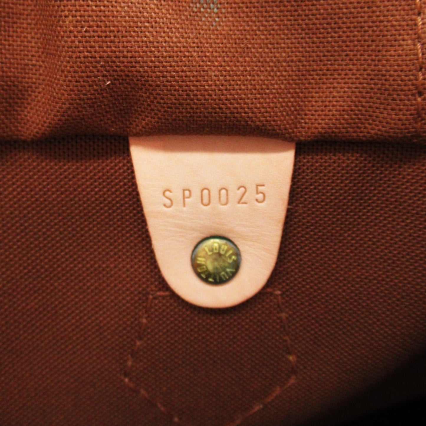 Louis Vuitton Speedy 40 Handbag Monogram Brown