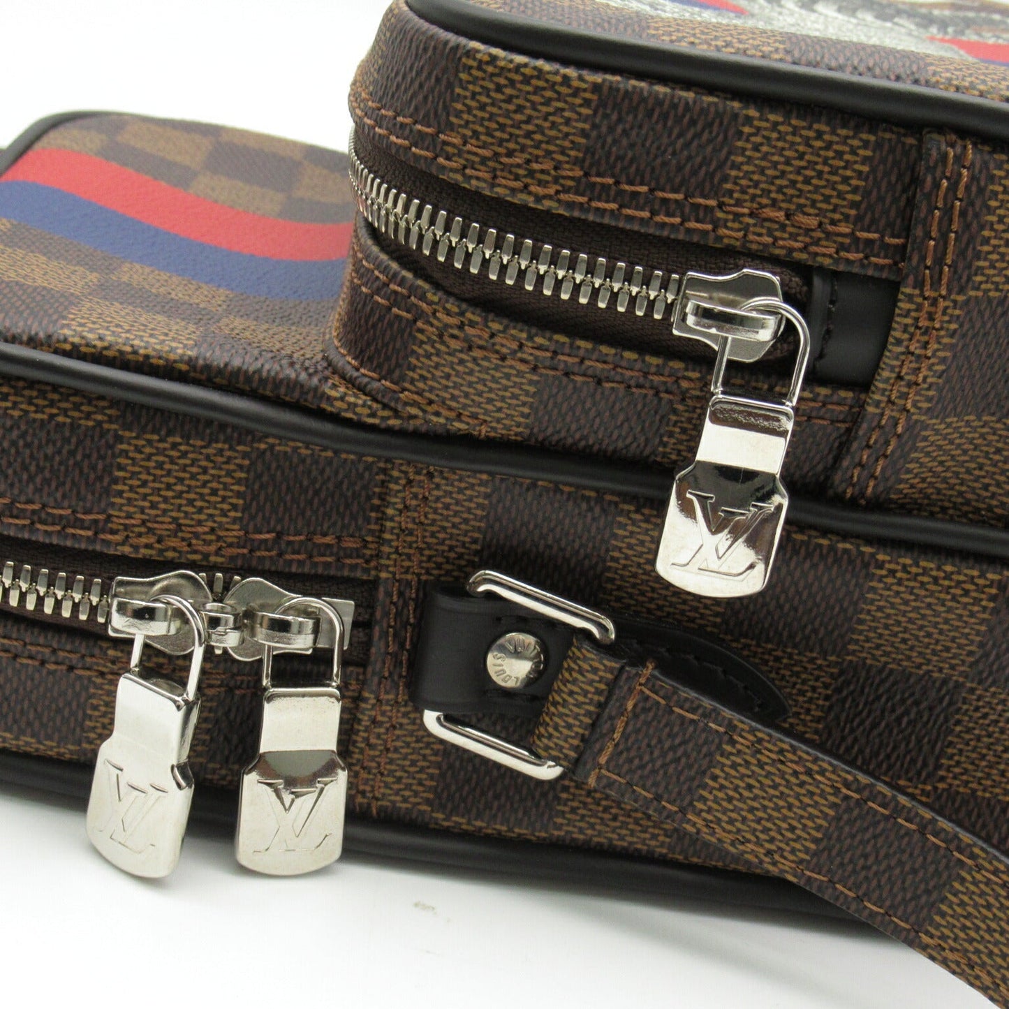 Louis Vuitton Amazon Shoulder Bag PVC Canvas