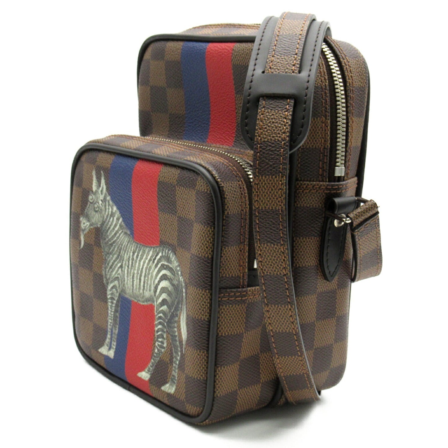 Louis Vuitton Amazon Shoulder Bag PVC Canvas