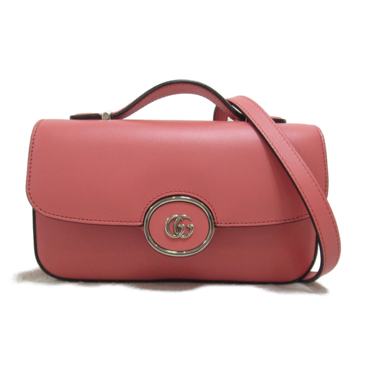 Luxury Gucci Trending 2025 Mini Leather Shoulder Bag Pink