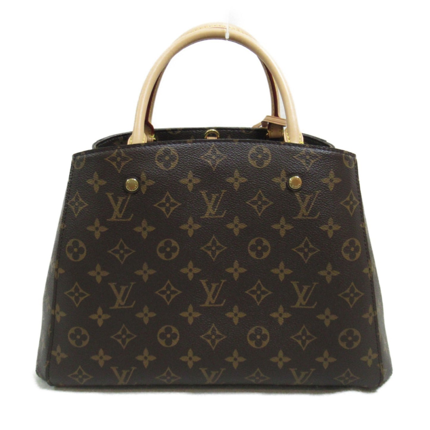Louis Vuitton Montaigne MM Tote Bag Brown M41056
