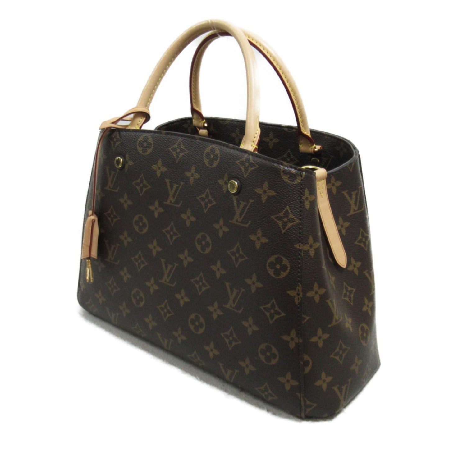 Louis Vuitton Montaigne MM Tote Bag Brown M41056
