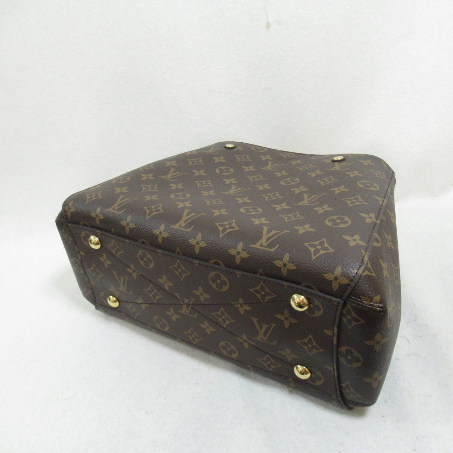 Louis Vuitton Montaigne MM Tote Bag Brown M41056