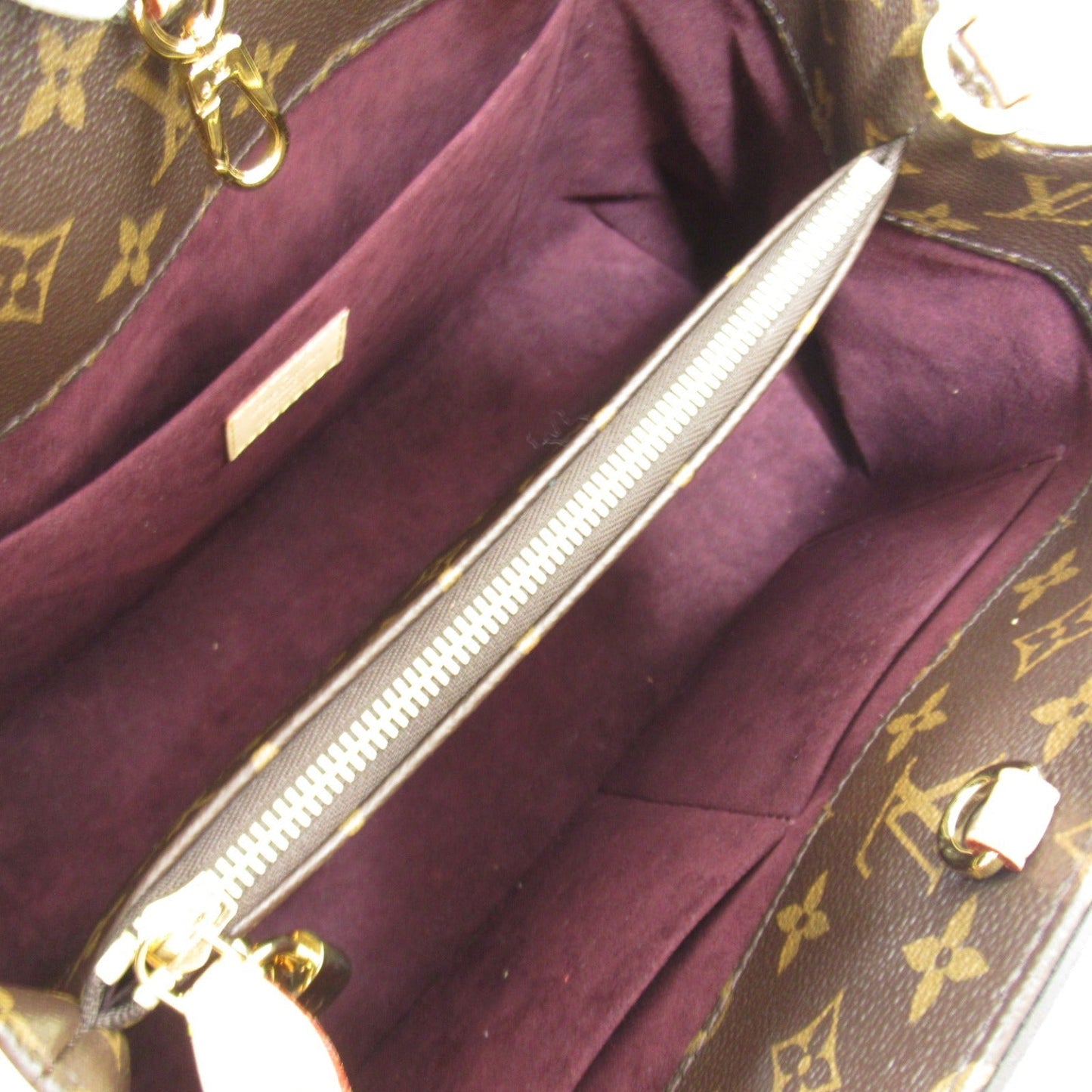 Louis Vuitton Montaigne MM Tote Bag Brown M41056