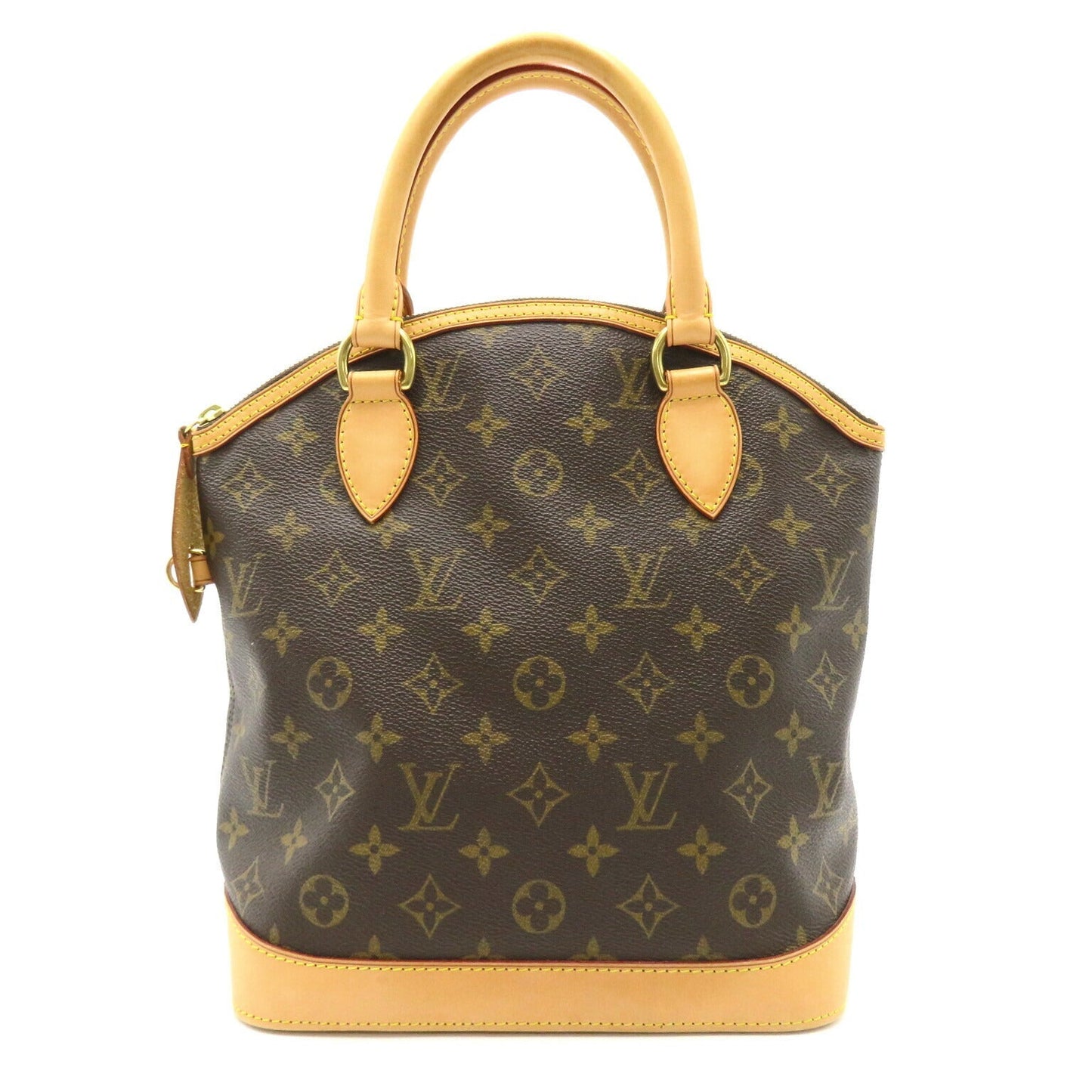 Louis Vuitton Lockit Handbag Monogram Brown M40102