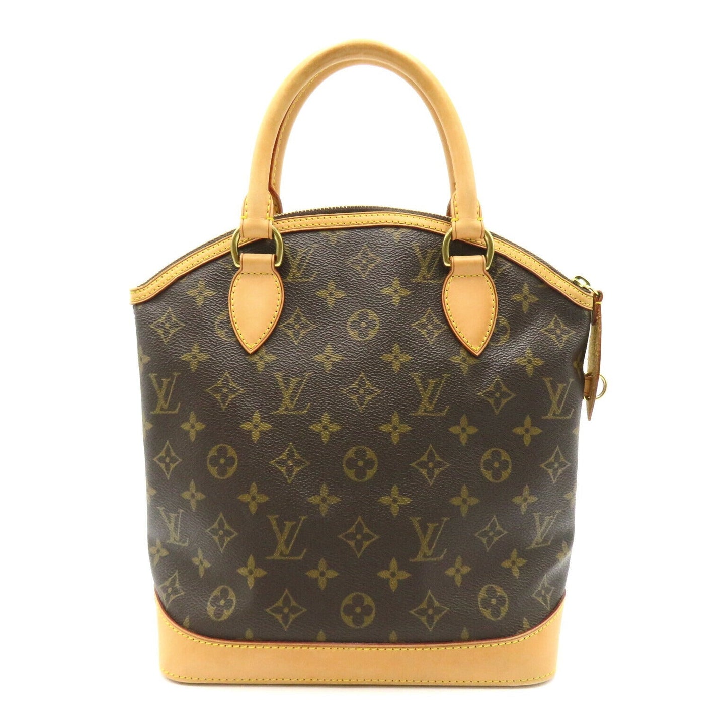 Louis Vuitton Lockit Handbag Monogram Brown M40102