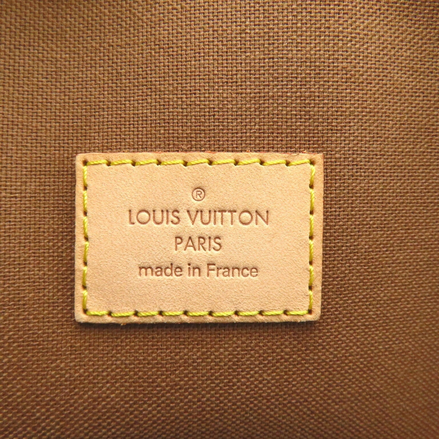 Louis Vuitton Lockit Handbag Monogram Brown M40102
