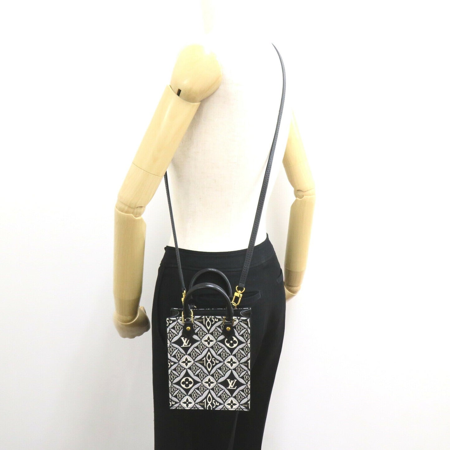Louis Vuitton Monogram Jacquard 2way Shoulder Bag M80484