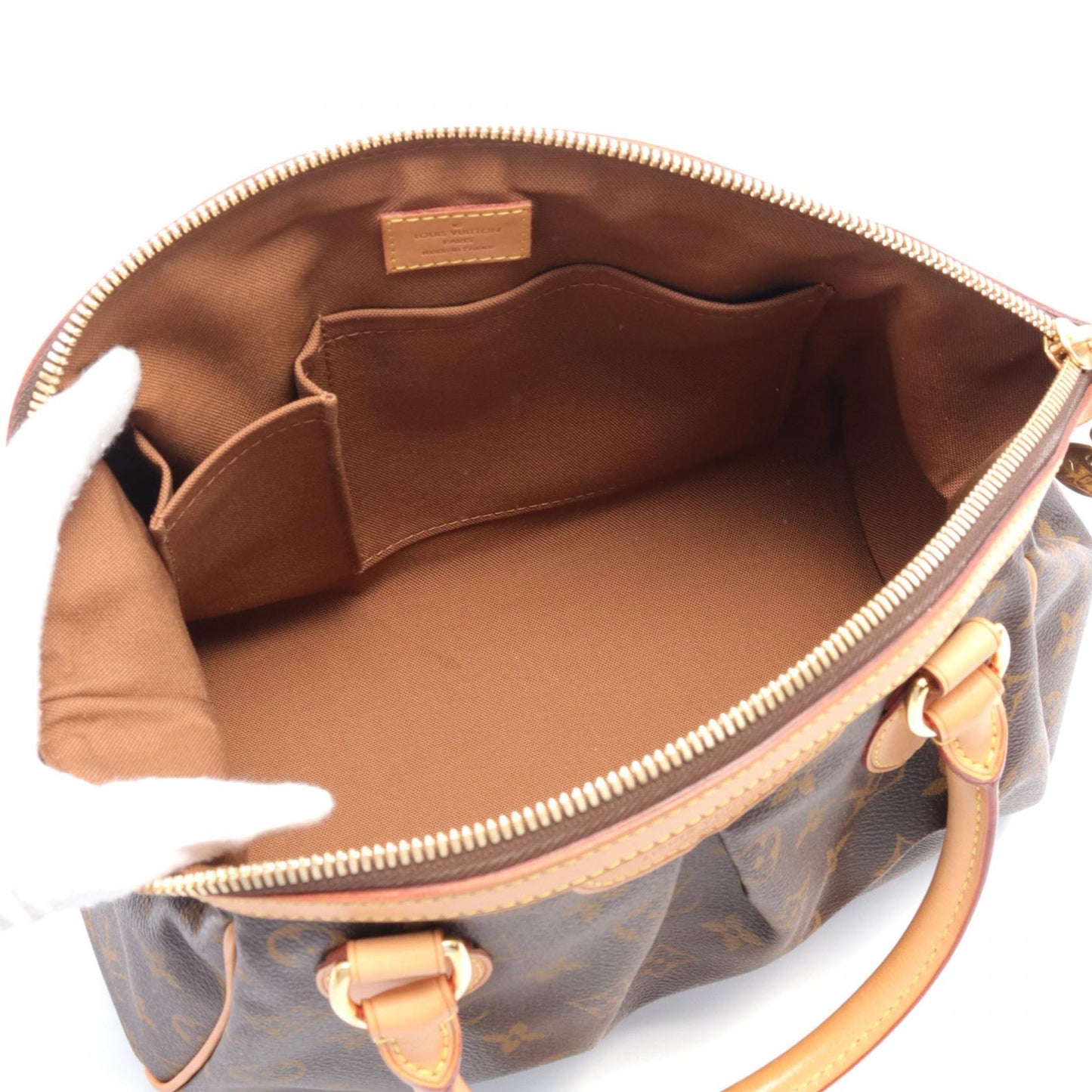 Louis Vuitton Tivoli PM Handbag Monogram Brown