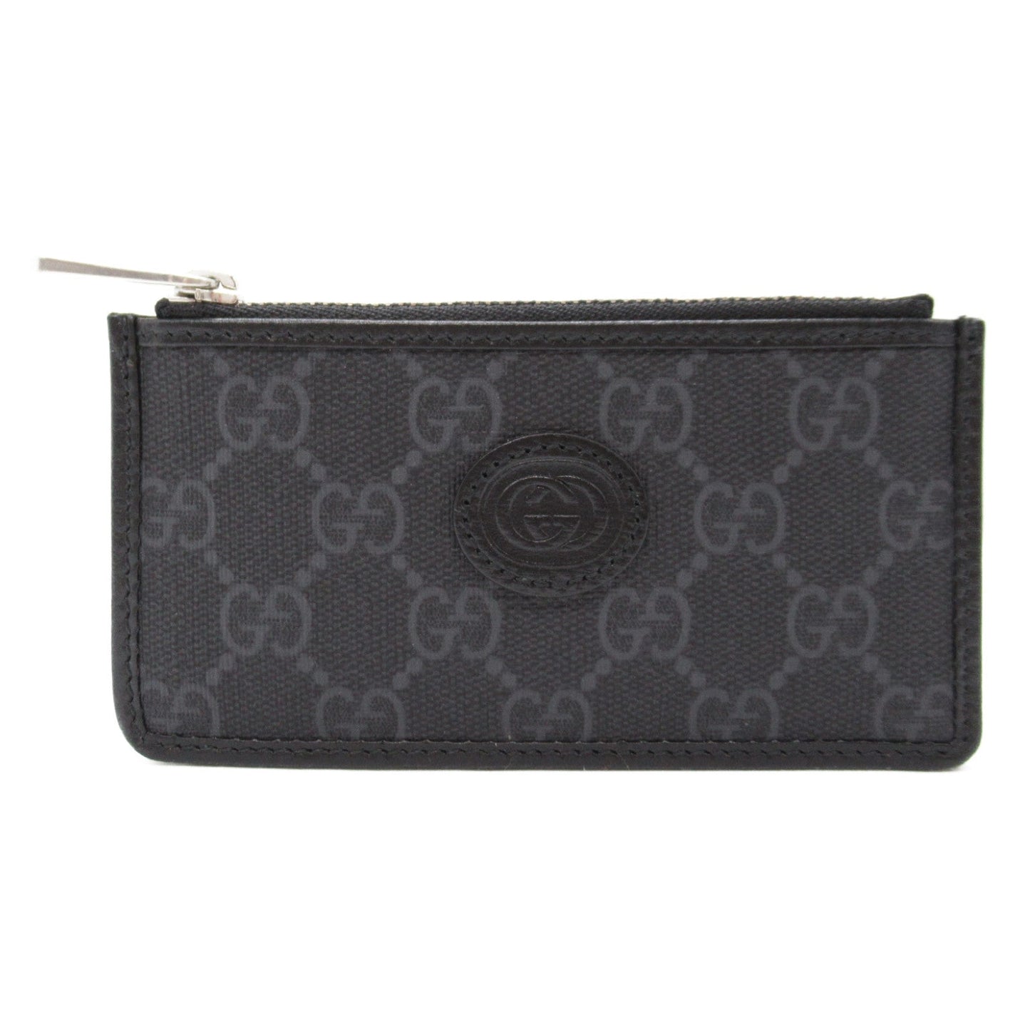 Luxury Gucci Trending 2025 Leather GG Supreme Canvas Card Case