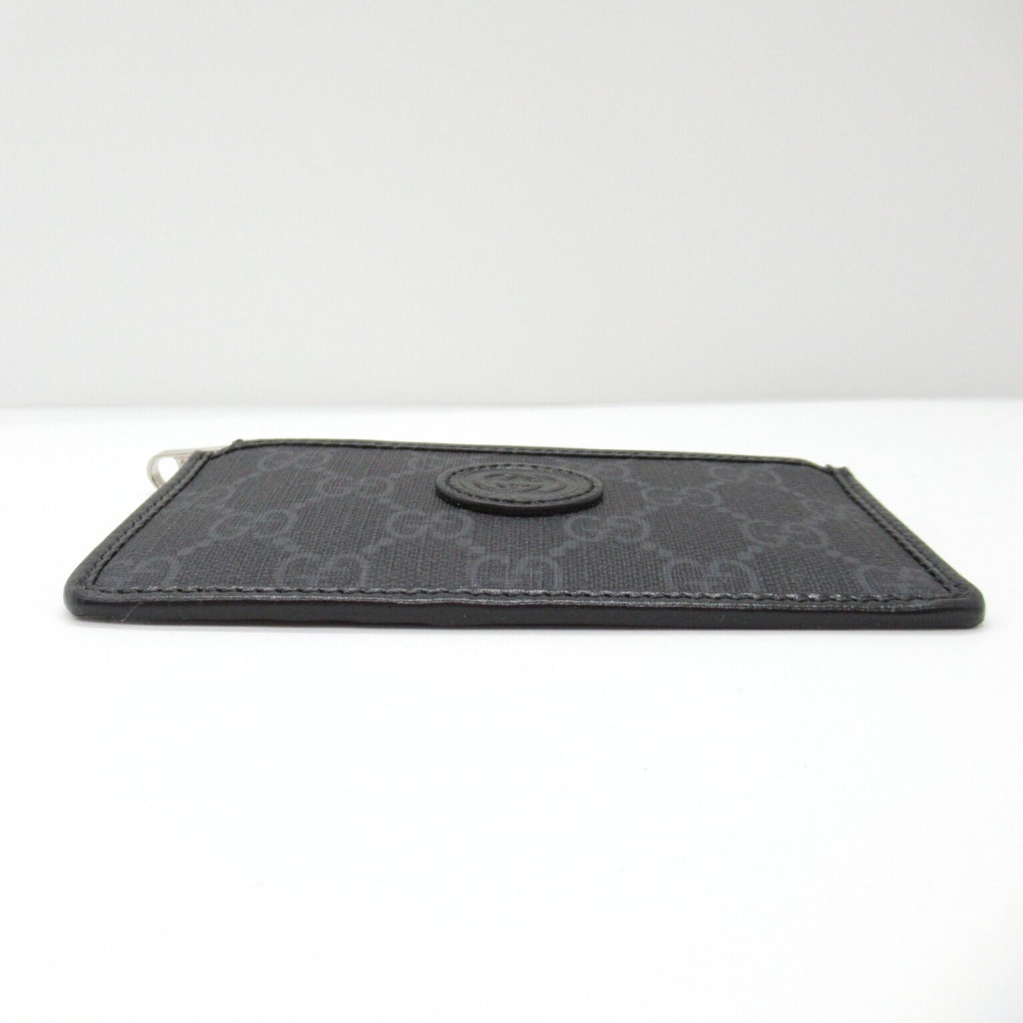 Luxury Gucci Trending 2025 Leather GG Supreme Canvas Card Case