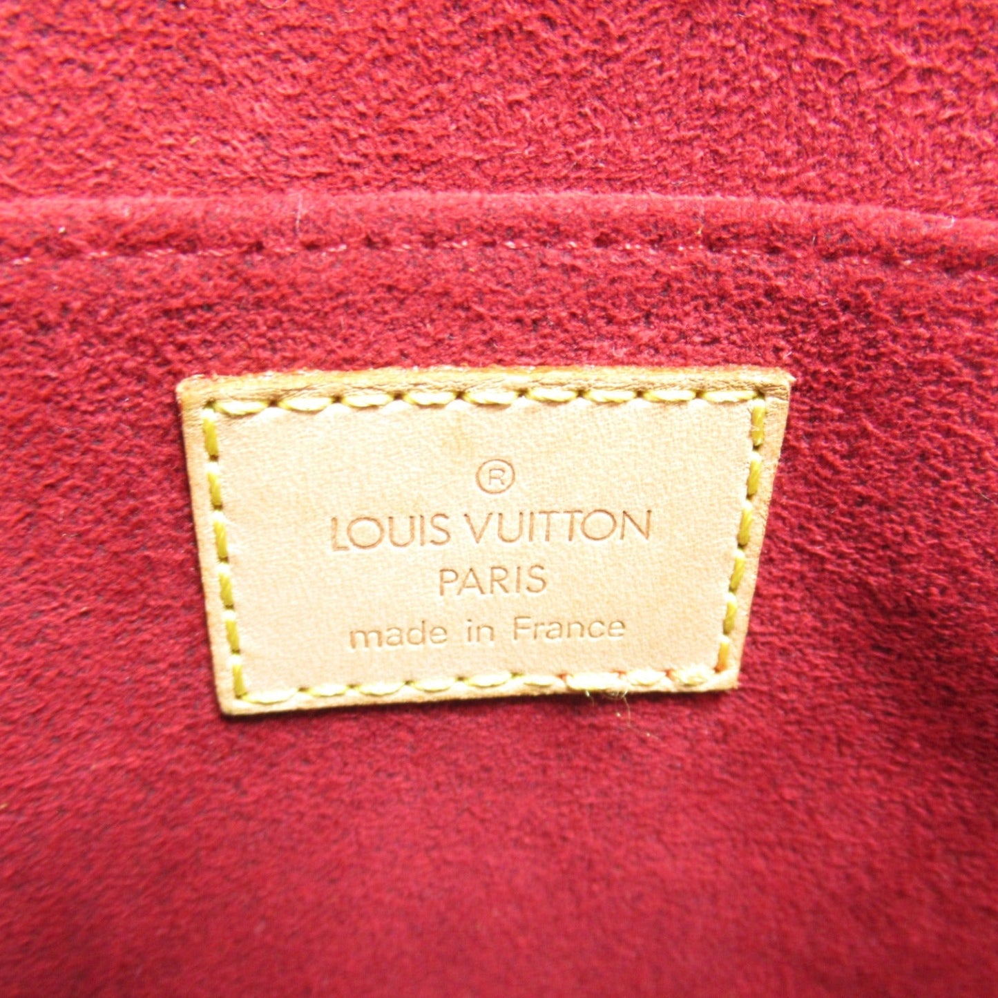 Louis Vuitton Tambourin Shoulder Bag Monogram Brown