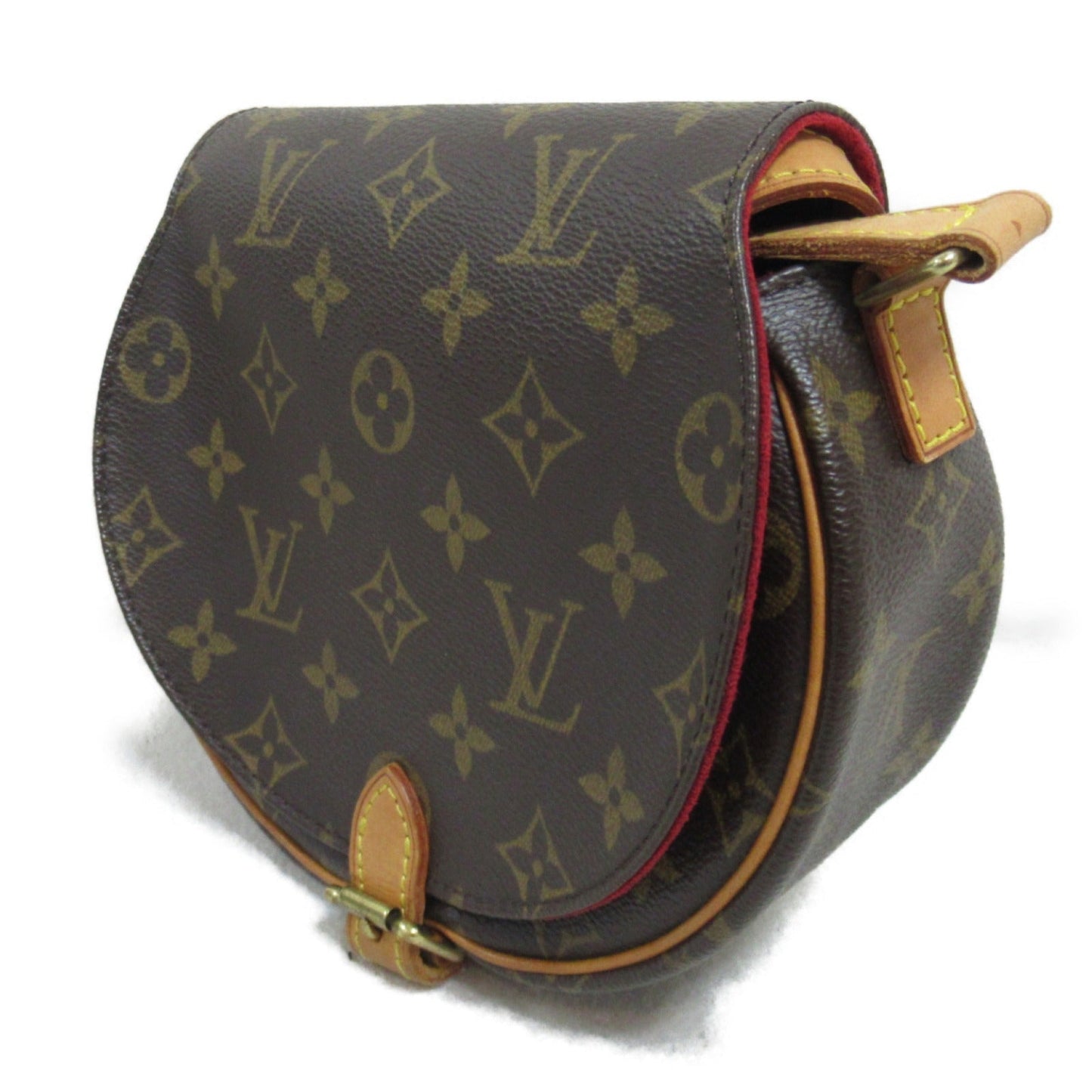 Louis Vuitton Tambourin Shoulder Bag Monogram Brown