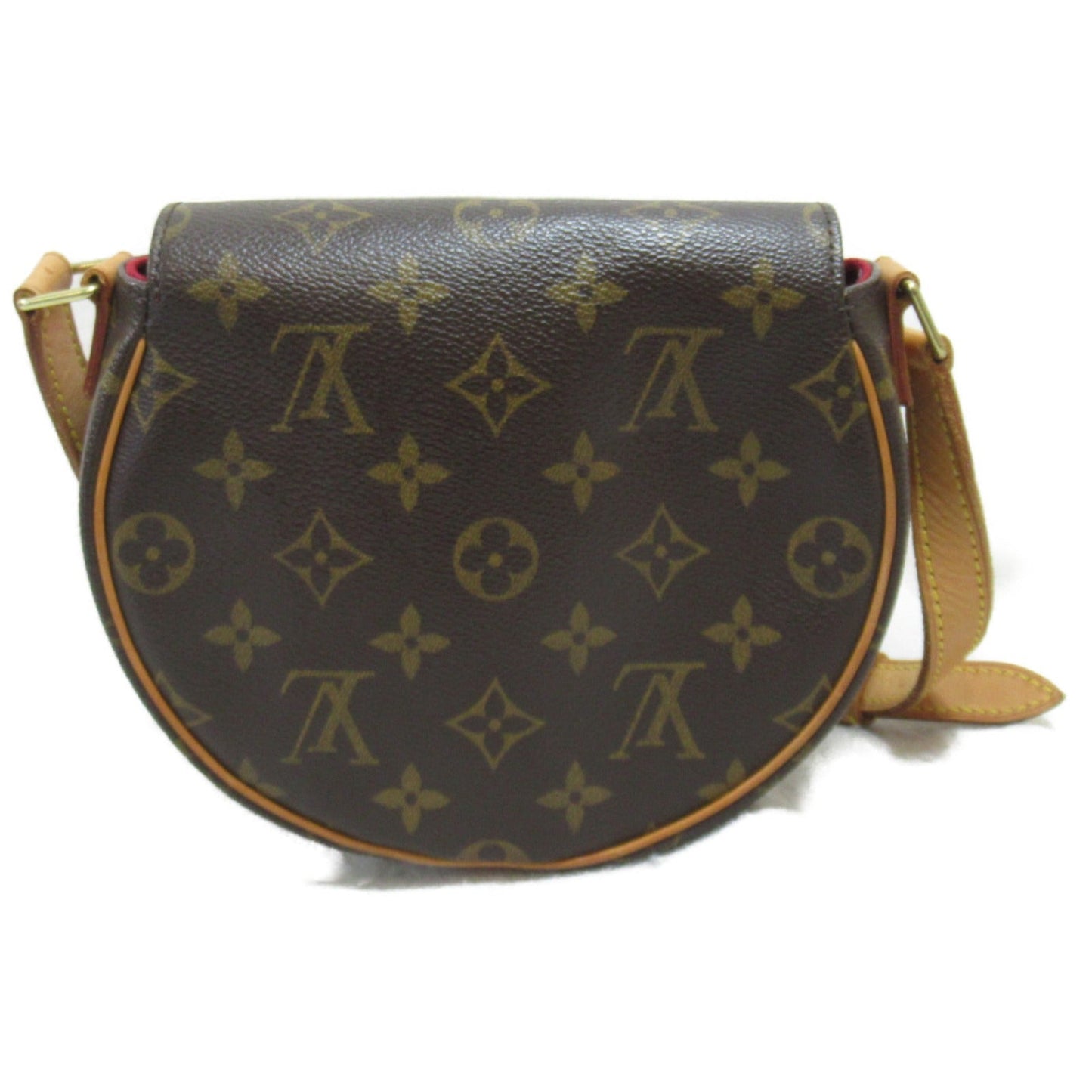 Louis Vuitton Tambourin Shoulder Bag Monogram Brown
