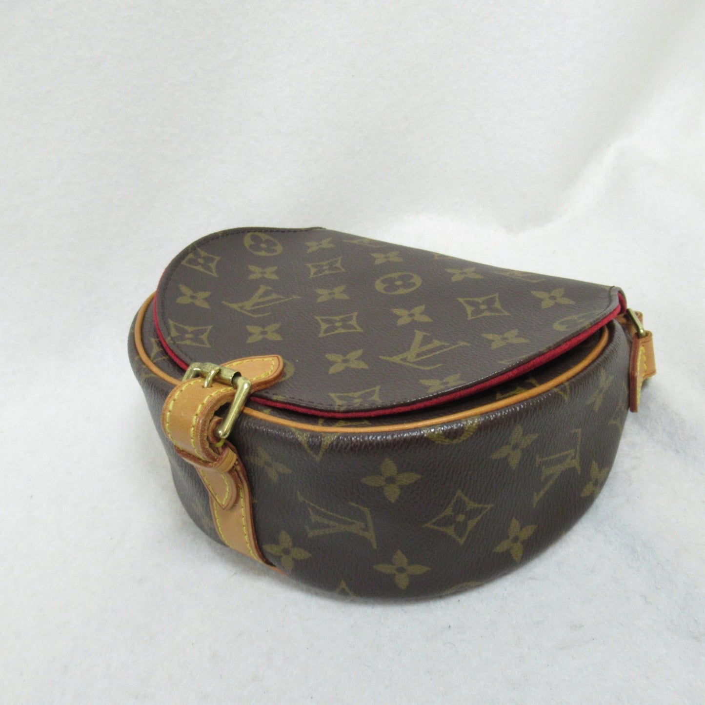 Louis Vuitton Tambourin Shoulder Bag Monogram Brown