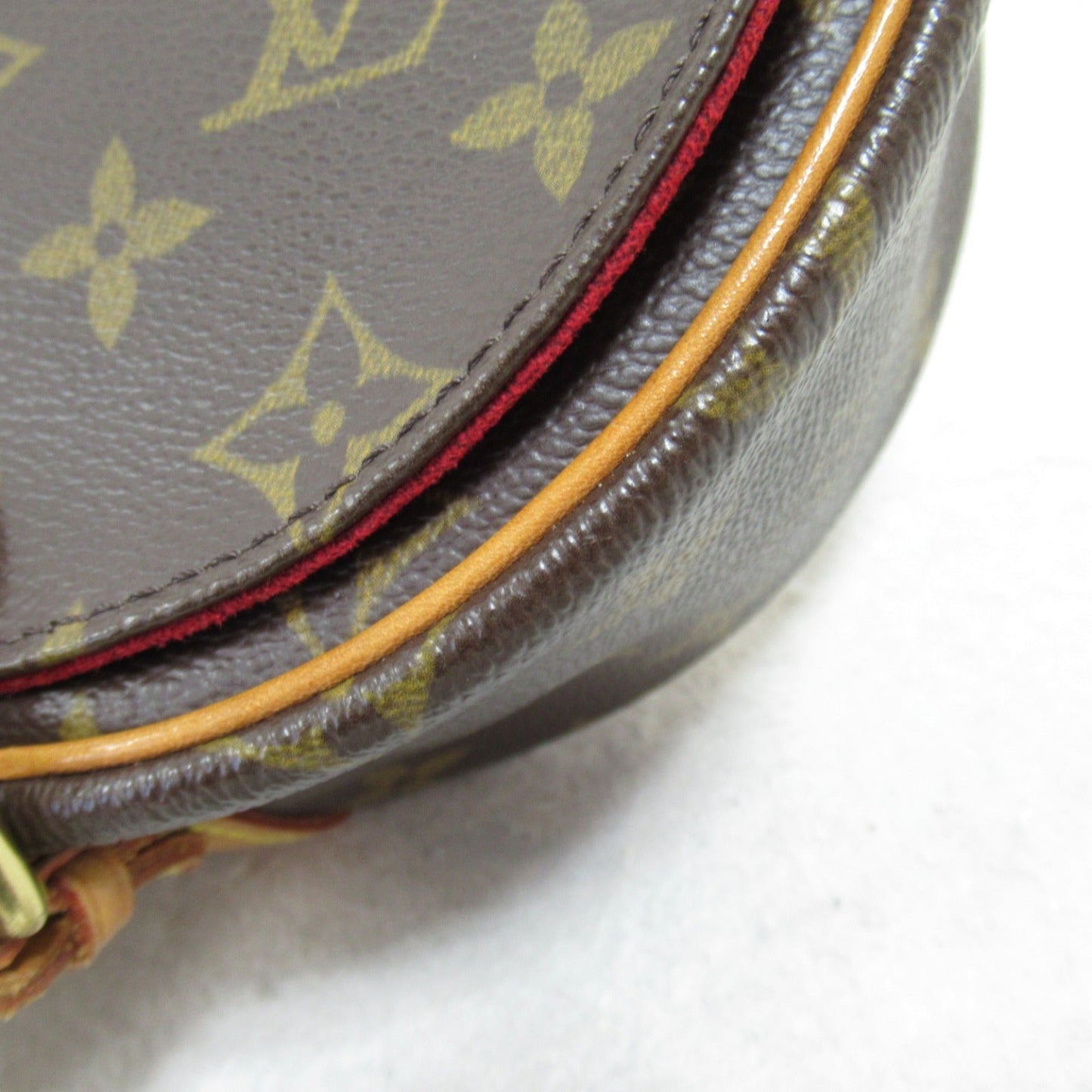 Louis Vuitton Tambourin Shoulder Bag Monogram Brown