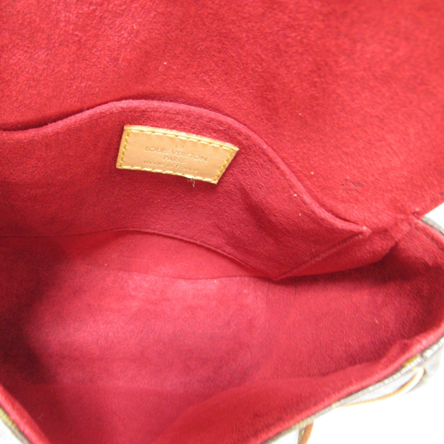 Louis Vuitton Tambourin Shoulder Bag Monogram Brown