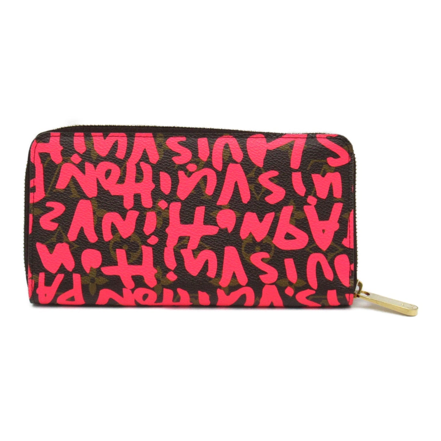 Louis Vuitton Monogram Graffiti Zippy Wallet  Canvas Long Wallet M93710 in Great Condition