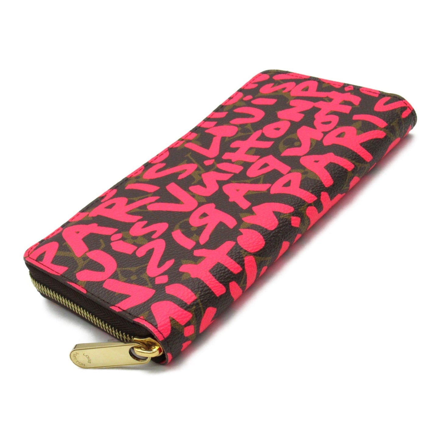 Louis Vuitton Monogram Graffiti Zippy Wallet  Canvas Long Wallet M93710 in Great Condition