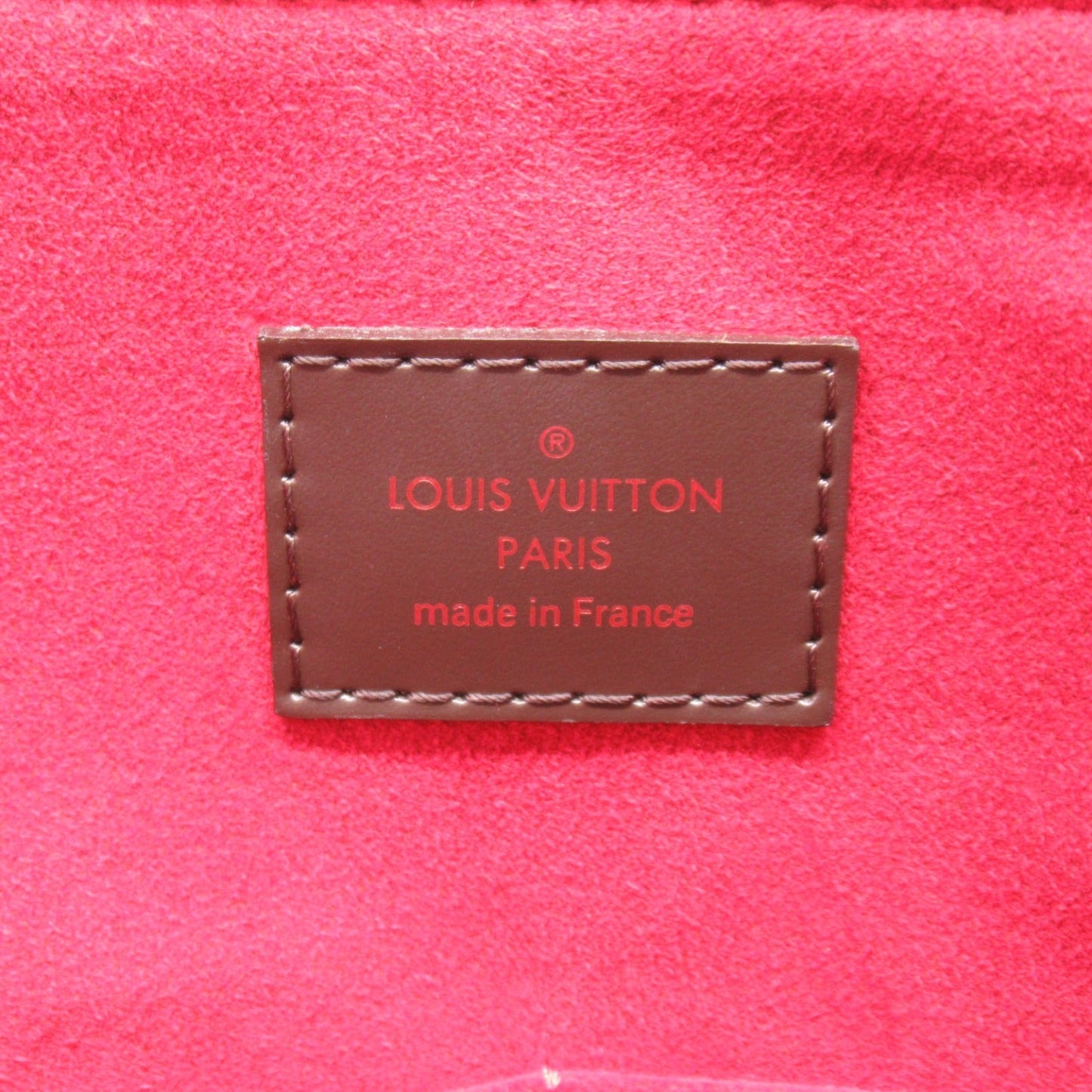 Louis Vuitton Evora MM 2way Shoulder Bag Brown
