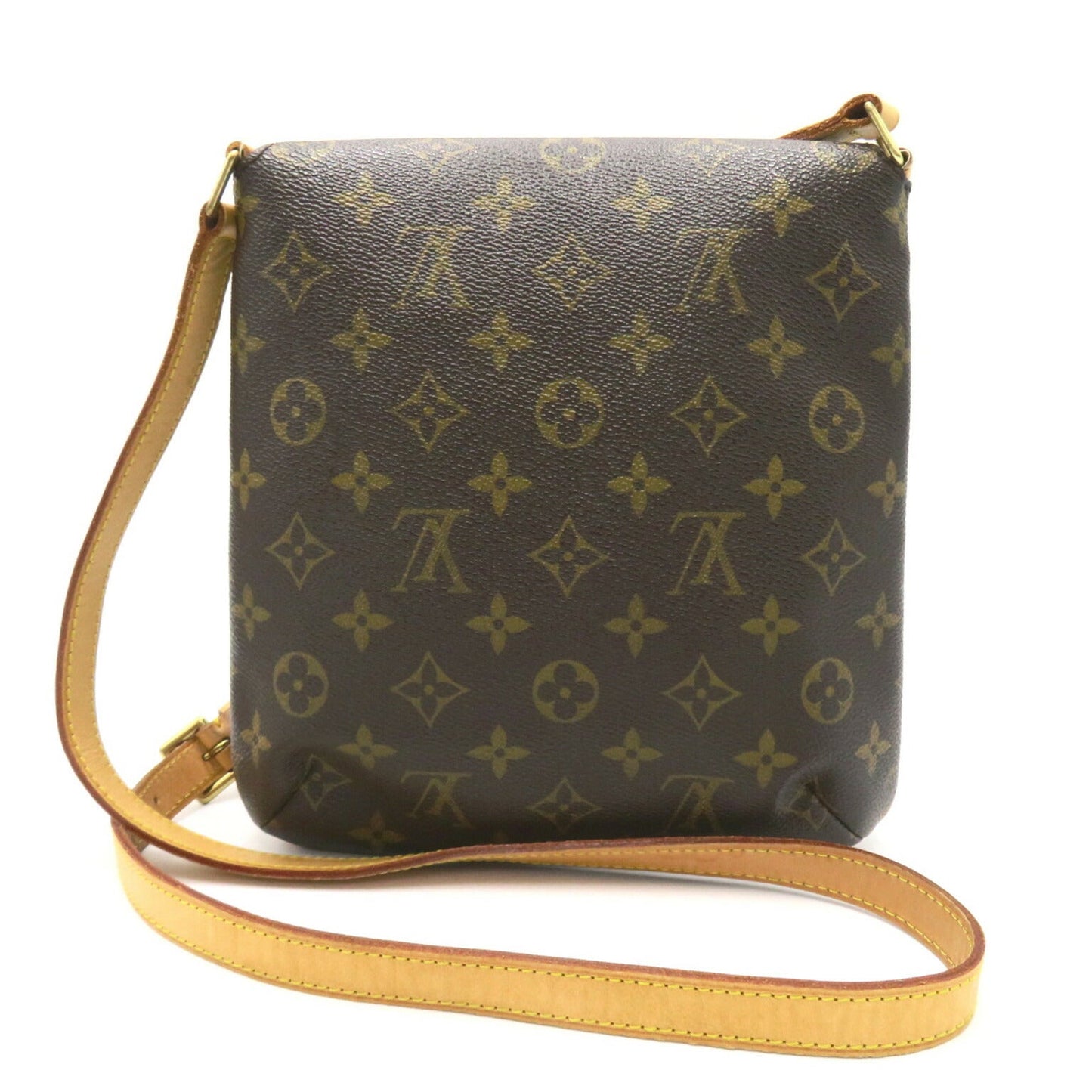 Louis Vuitton Musette Salsa Long Shoulder Bag Brown
