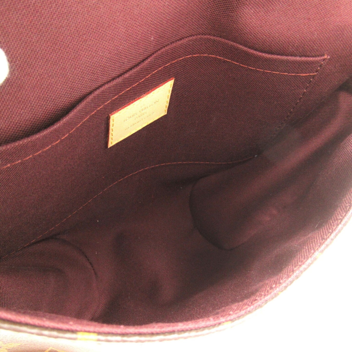 Louis Vuitton Saint Cloud Shoulder Bag Brown M41481