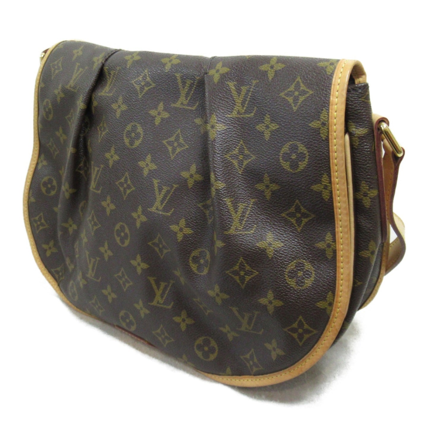 Louis Vuitton Monogram Shoulder Bag Brown M40473