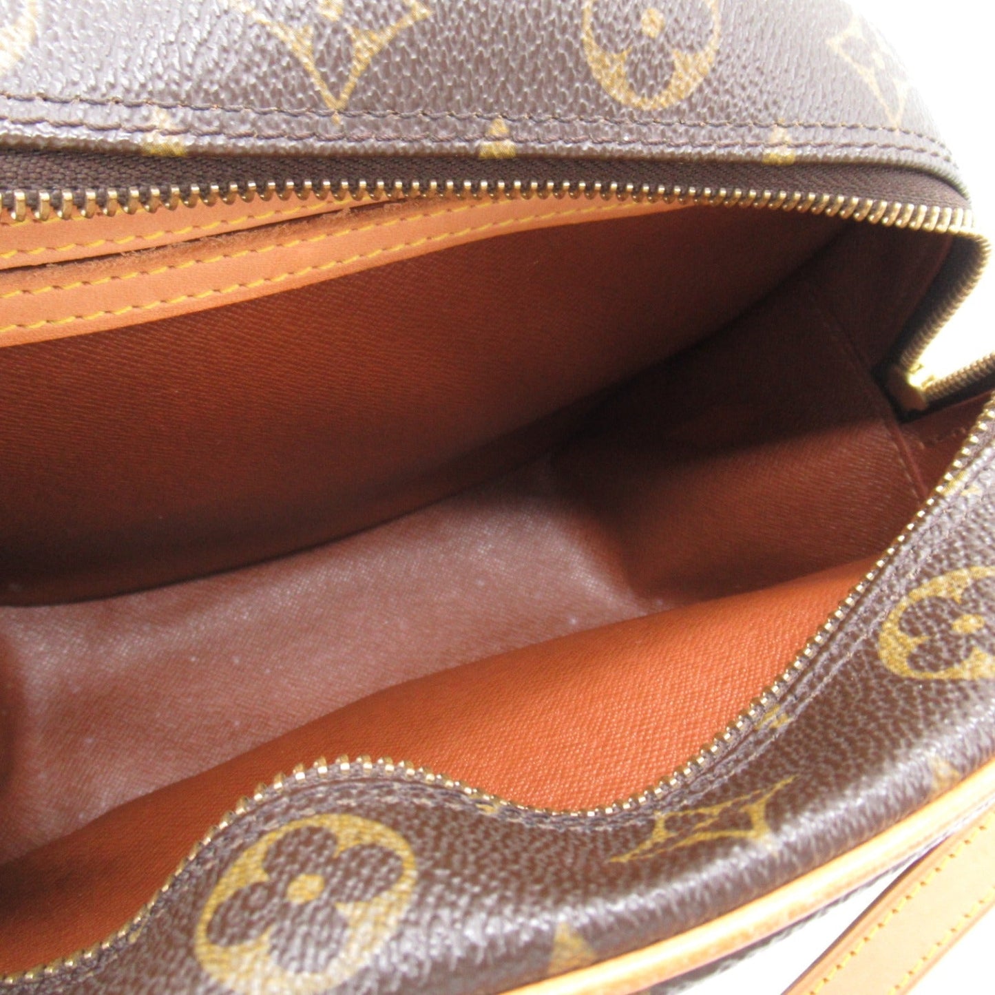 Louis Vuitton Monogram Shoulder Bag Brown M51221