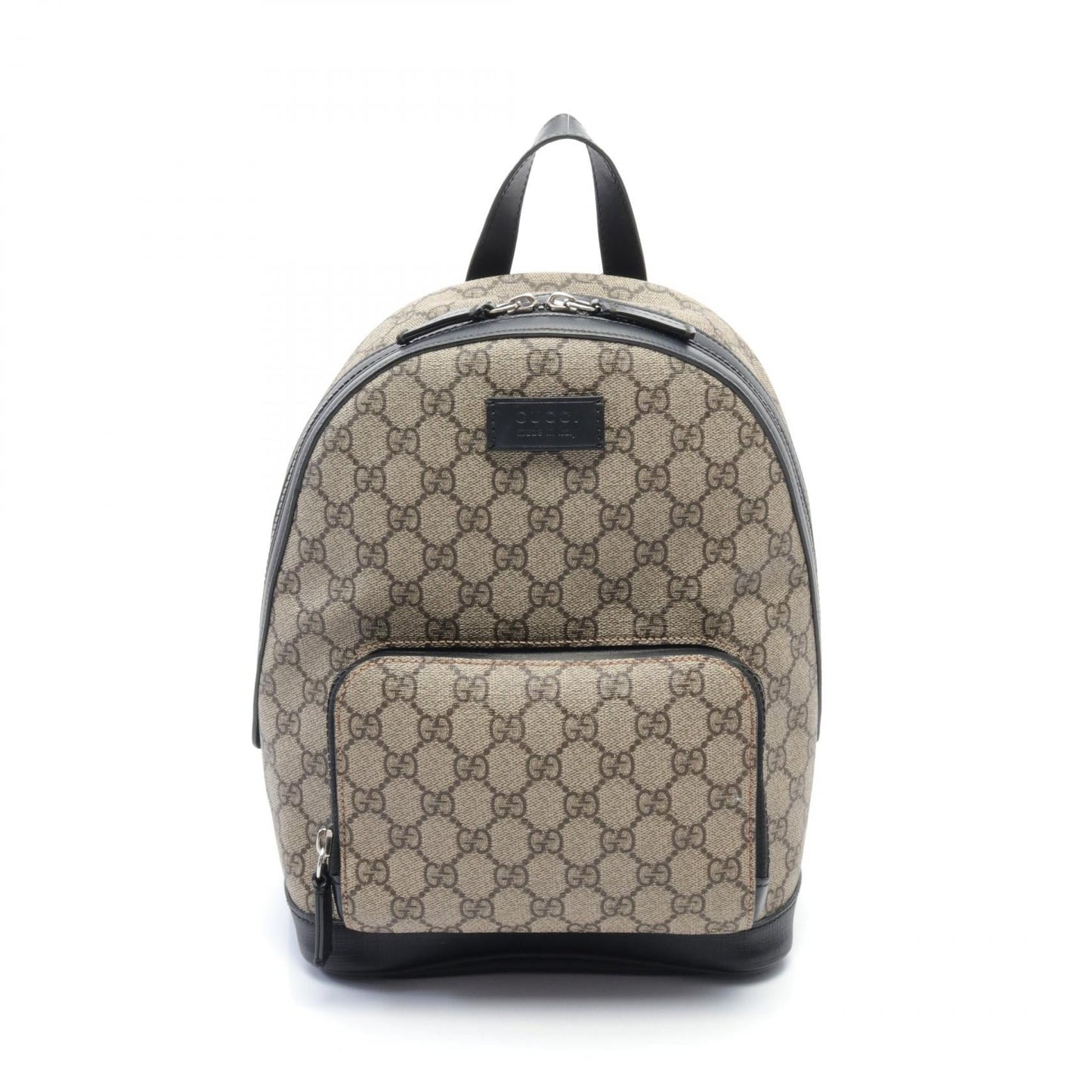 Luxury Gucci Trending 2025 GG Supreme Small Backpack PVC Canvas Leather