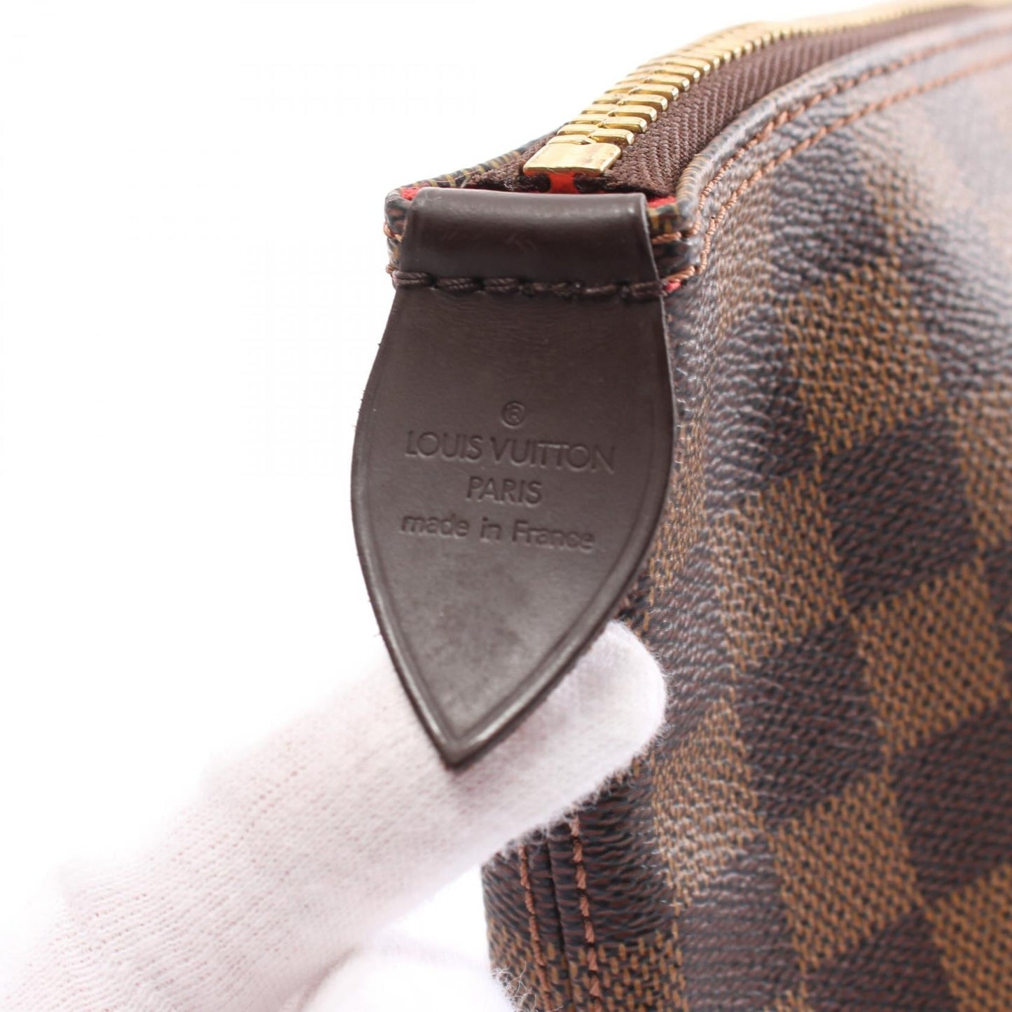 Louis Vuitton Damier Ebene Saleya MM Tote Bag