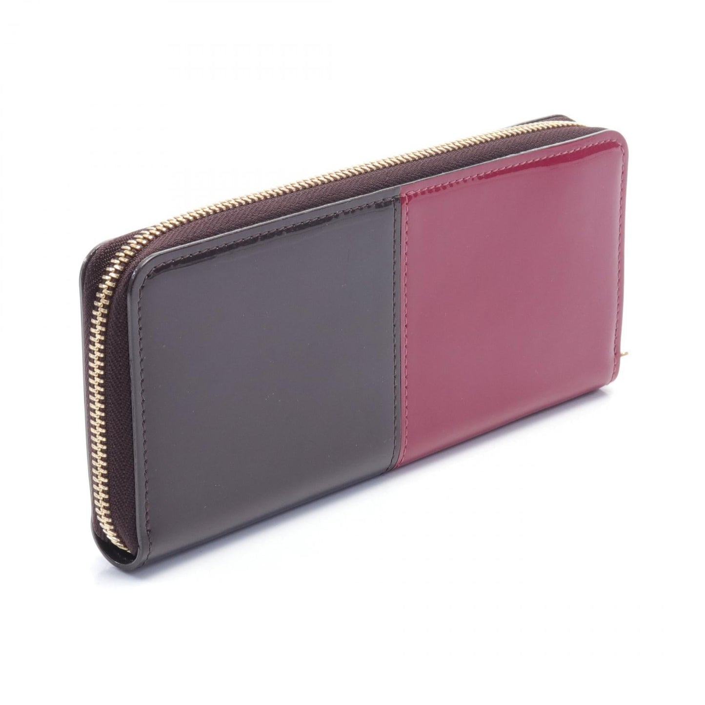 Louis Vuitton Monogram Vernis Portefeuille Miroir  Leather Long Wallet M64403 in Great Condition