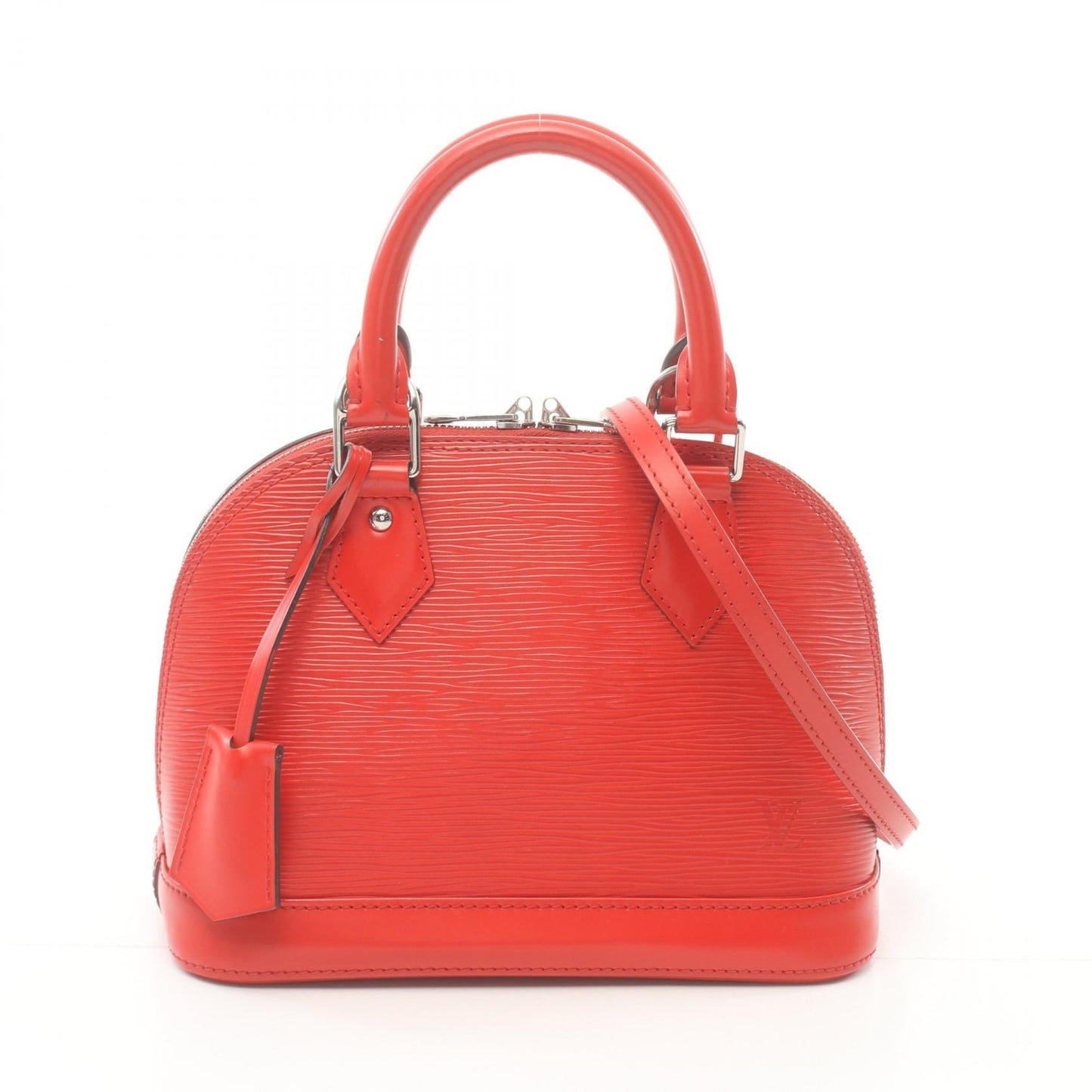 Louis Vuitton Alma BB Leather Handbag M41160