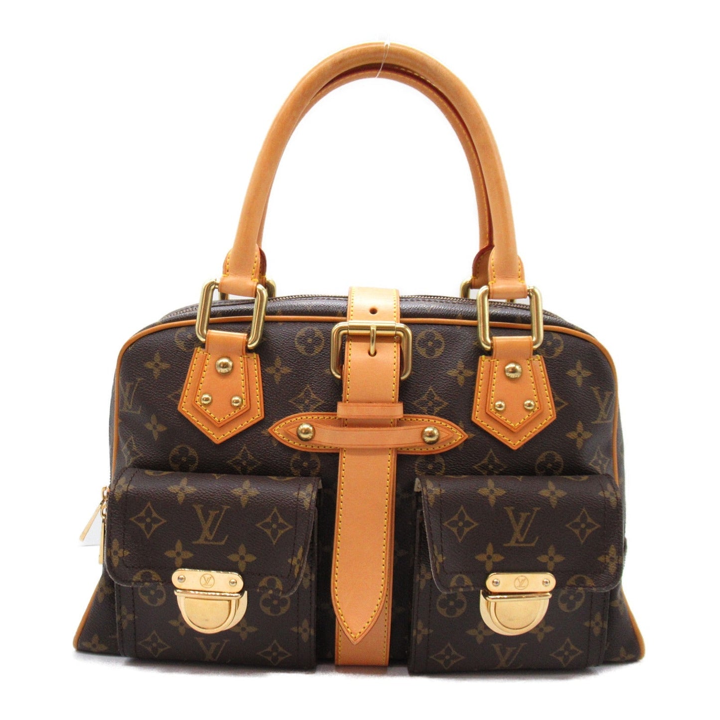 Louis Vuitton Manhattan GM Handbag Brown M40025