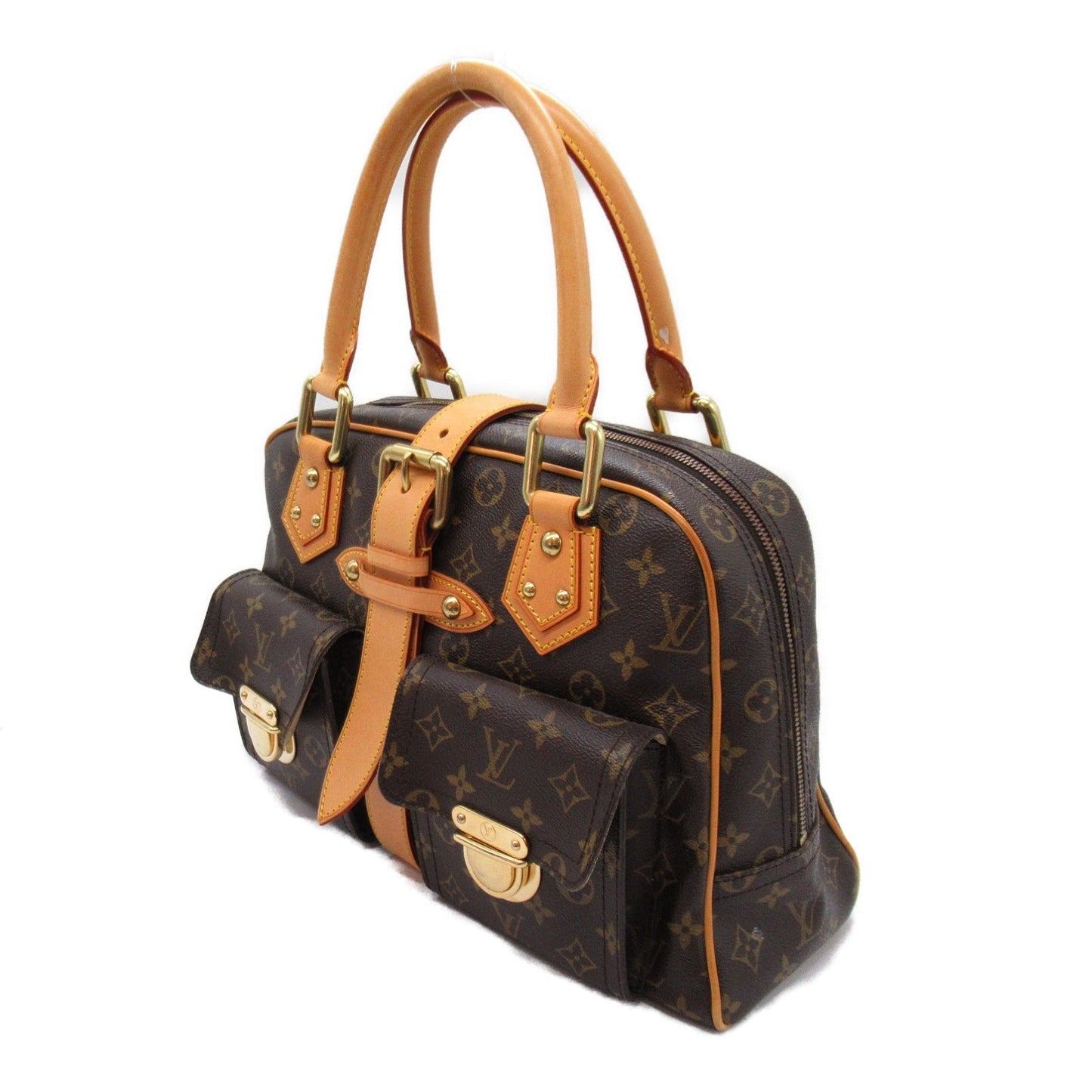 Louis Vuitton Manhattan GM Handbag Brown M40025
