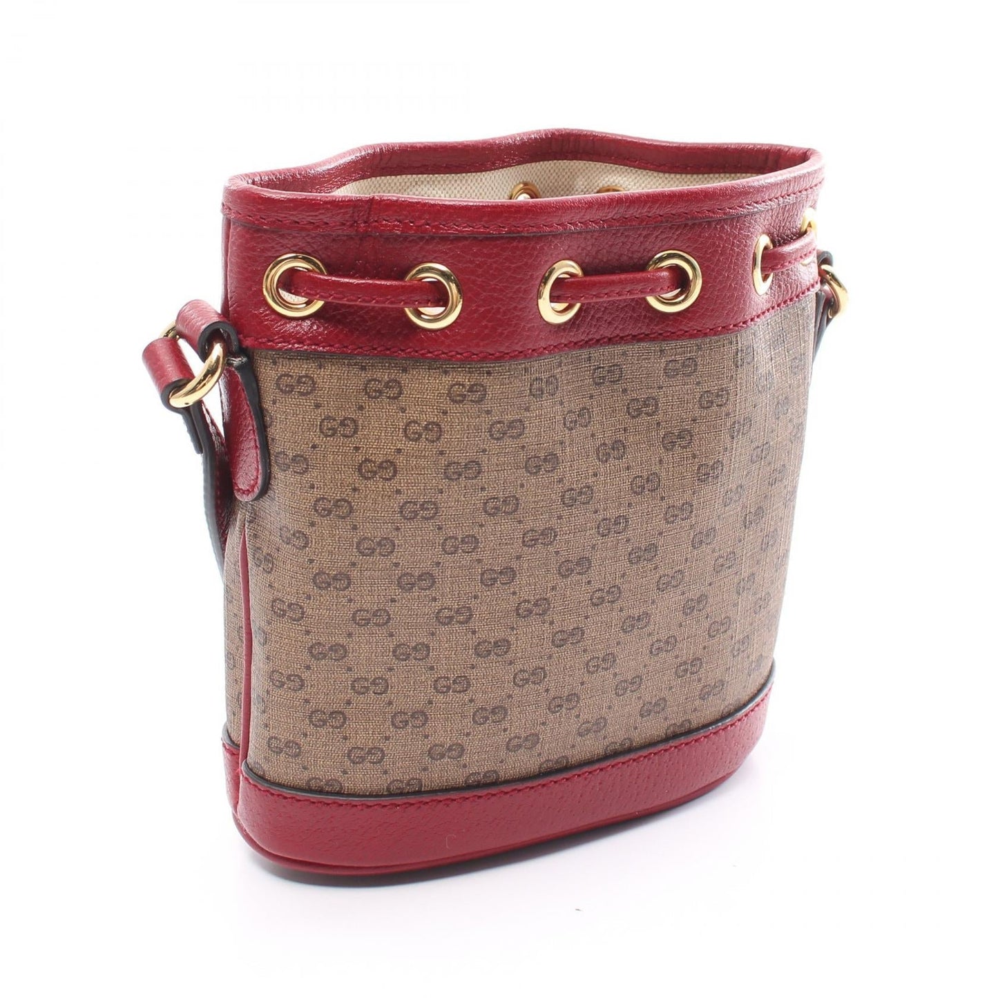 Luxury Gucci Trending 2025 Mini Bucket Bag Leather PVC Canvas