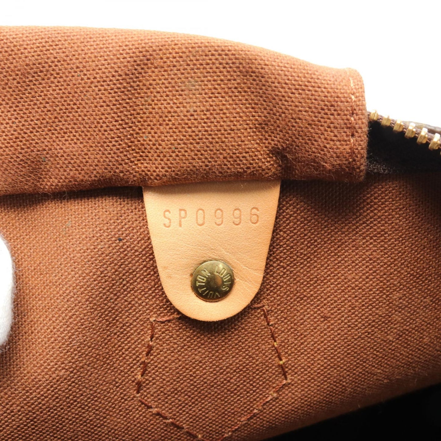 Louis Vuitton Speedy 40 Handbag Monogram Brown