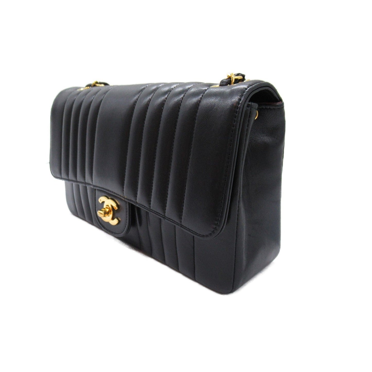 Chanel Mademoiselle Lambskin Chain Shoulder Bag