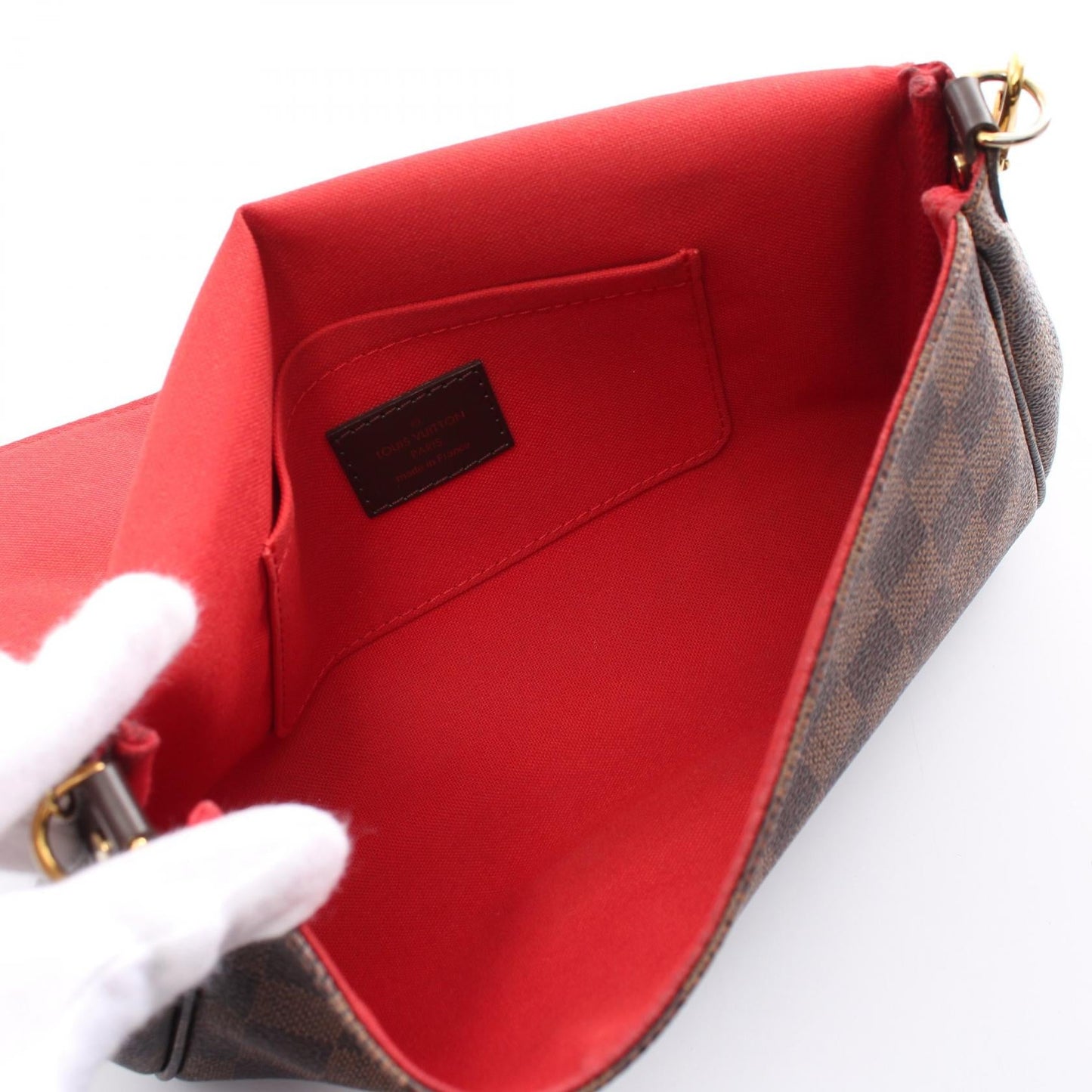 Louis Vuitton Favorite MM Handbag Brown N41129