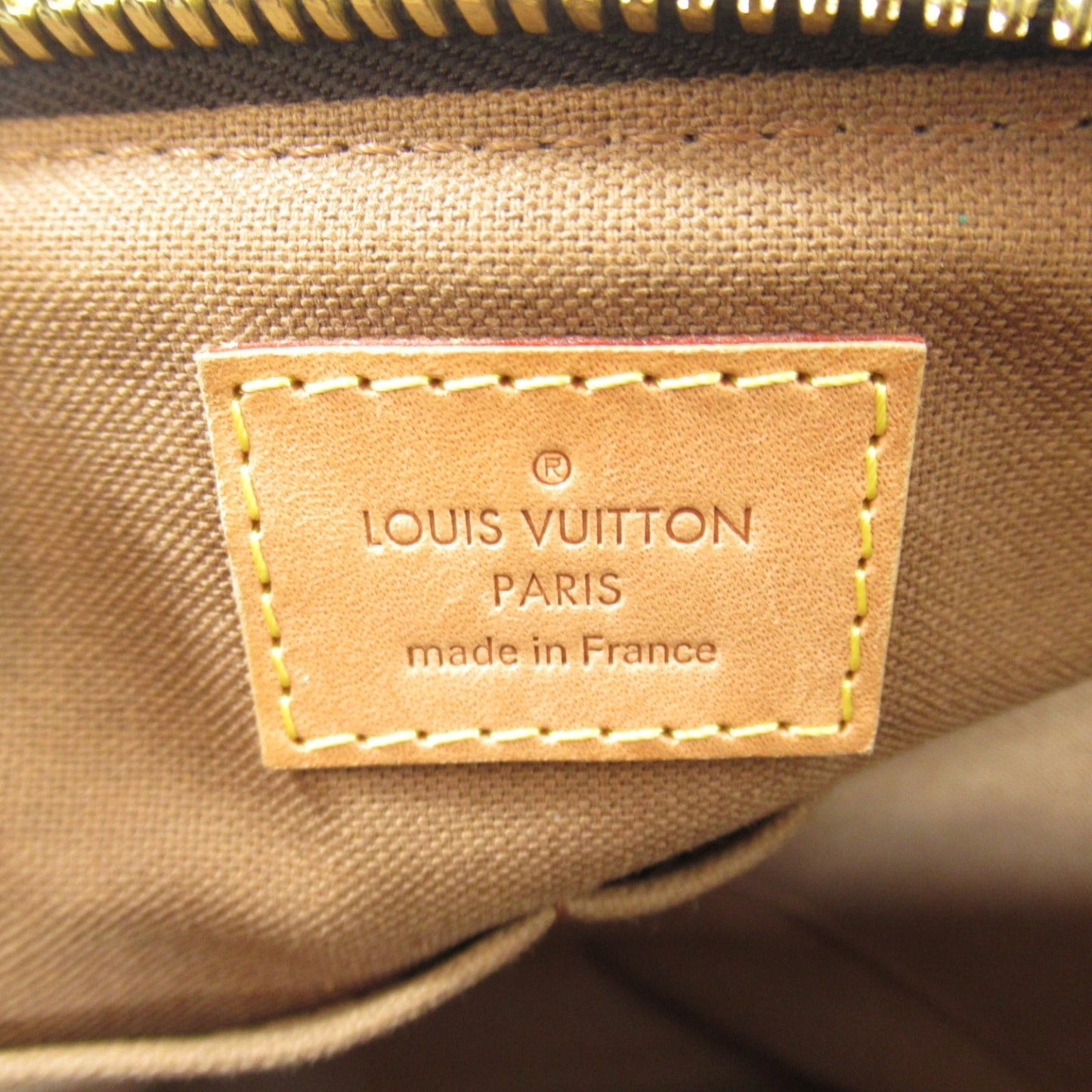 Louis Vuitton Palermo PM 2way Shoulder Bag Brown