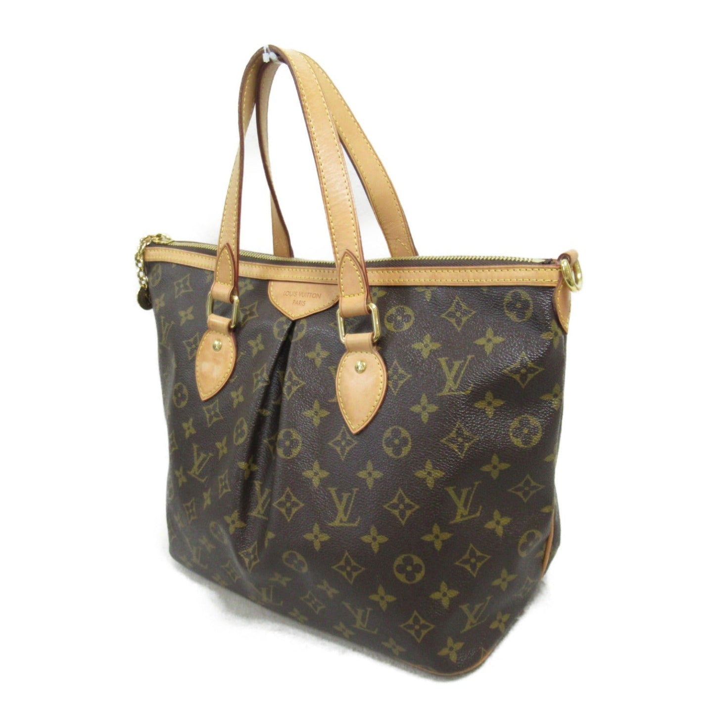 Louis Vuitton Palermo PM 2way Shoulder Bag Brown