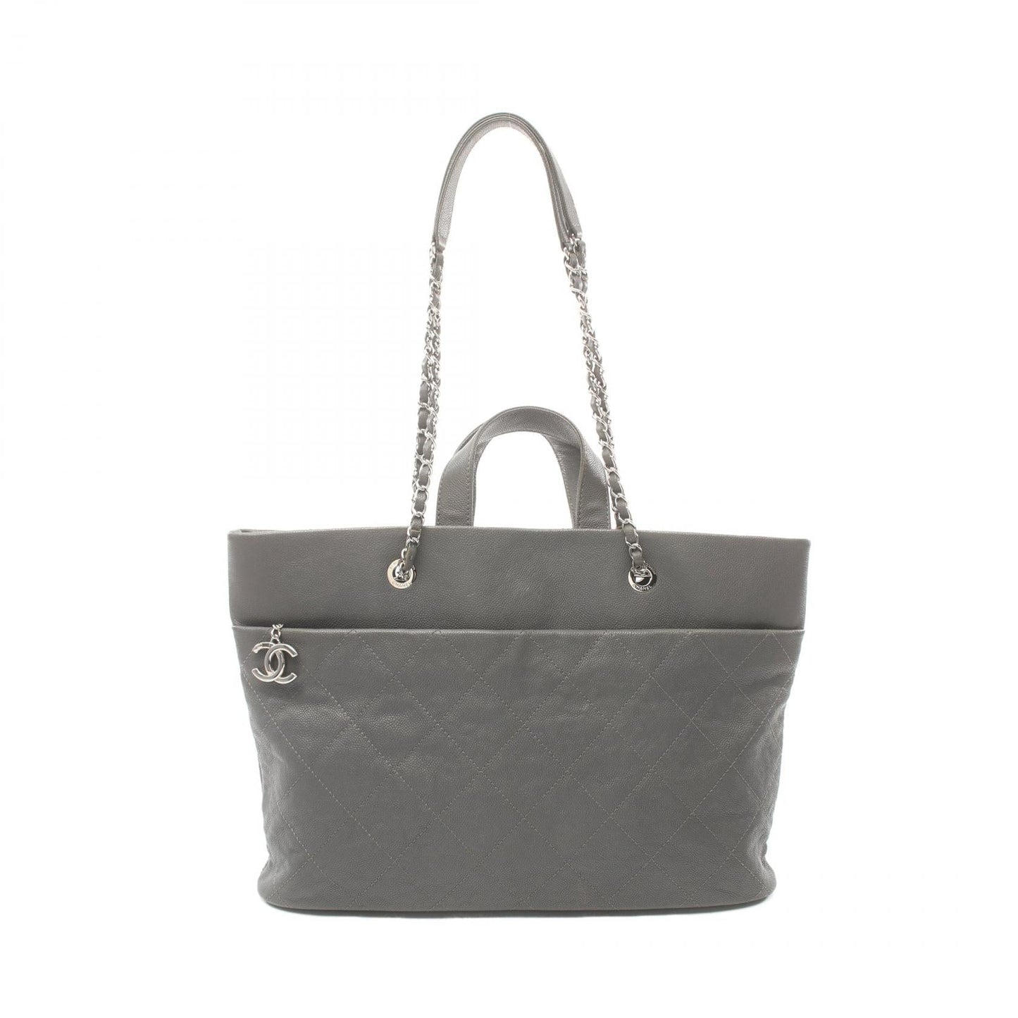 Chanel Caviar Skin Matelasse Tote Bag