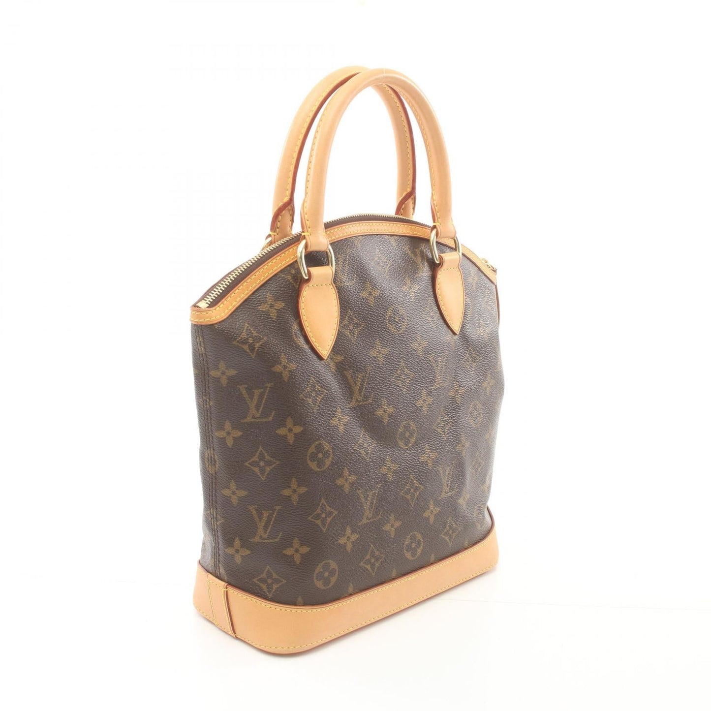 Louis Vuitton Lockit Handbag Monogram Brown