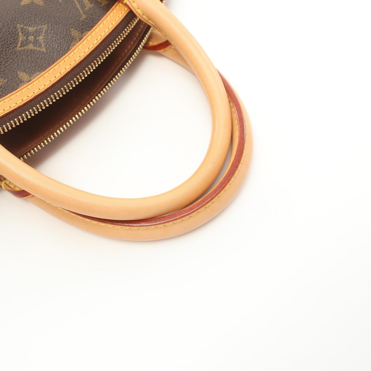 Louis Vuitton Lockit Handbag Monogram Brown
